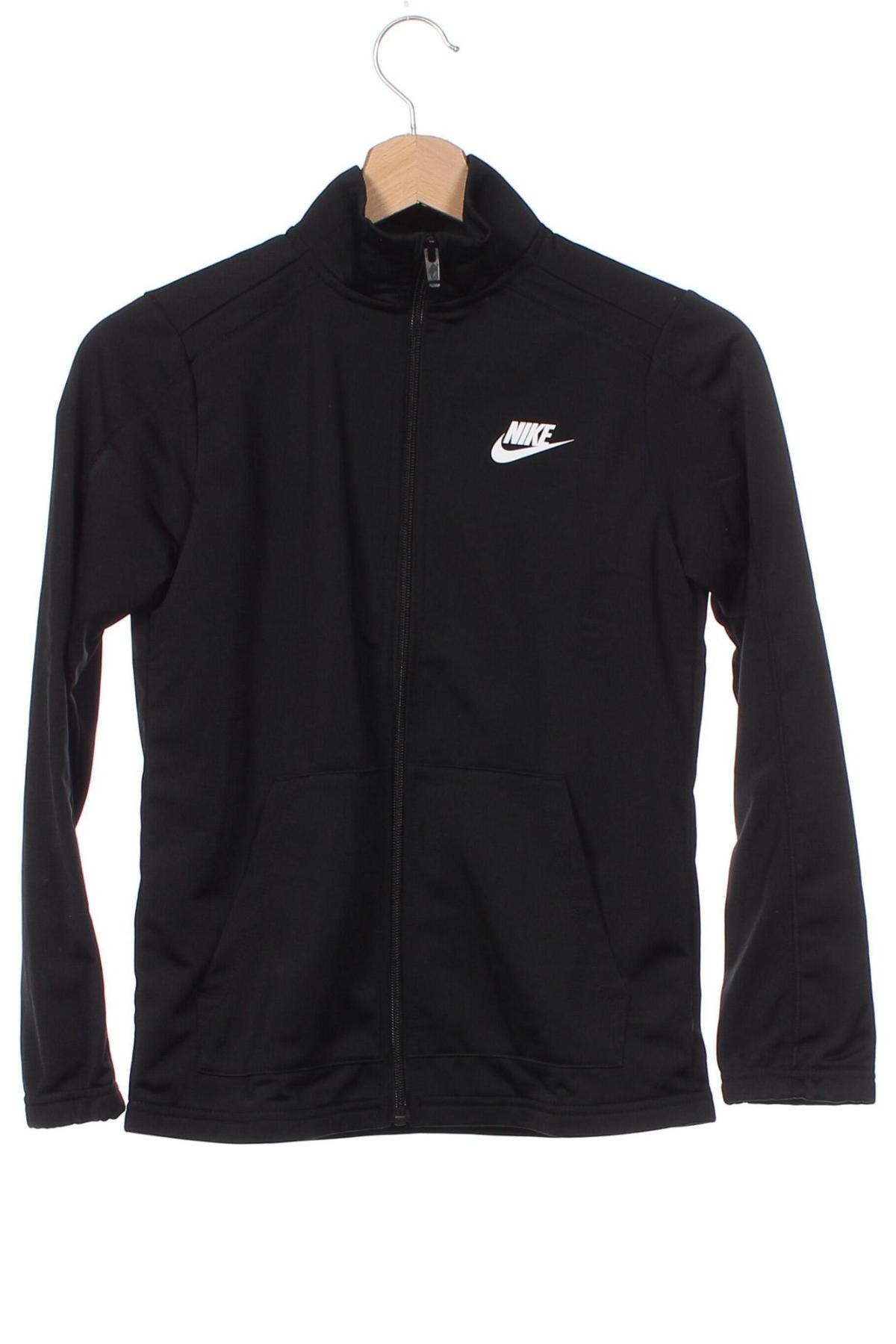 Детско спортно горнище Nike, Размер 8-9y/ 134-140 см, Цвят Черен, Цена 56,09 лв.