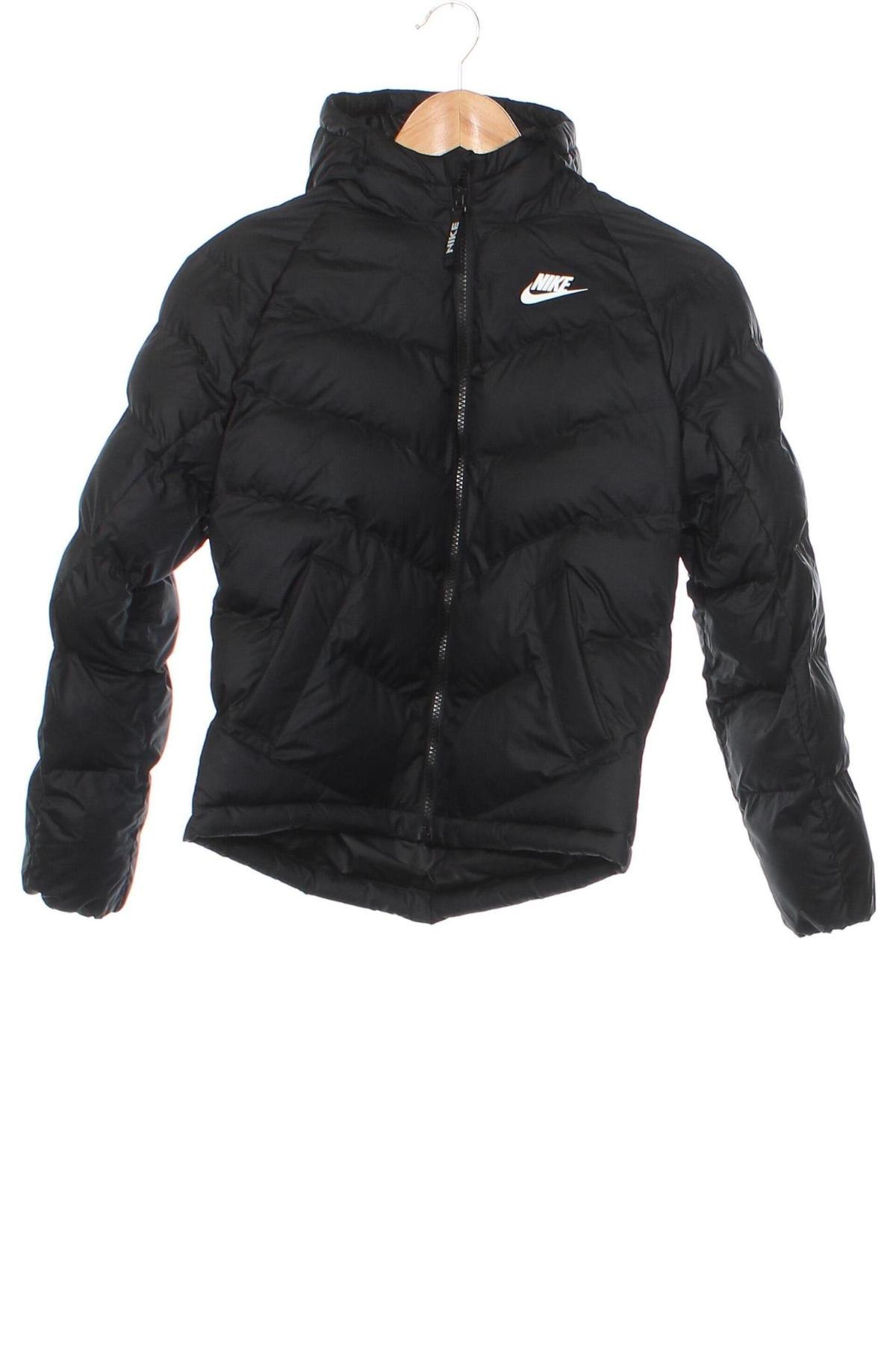 Geacă pentru copii Nike, Mărime 9-10y/ 140-146 cm, Culoare Negru, Preț 293,45 Lei