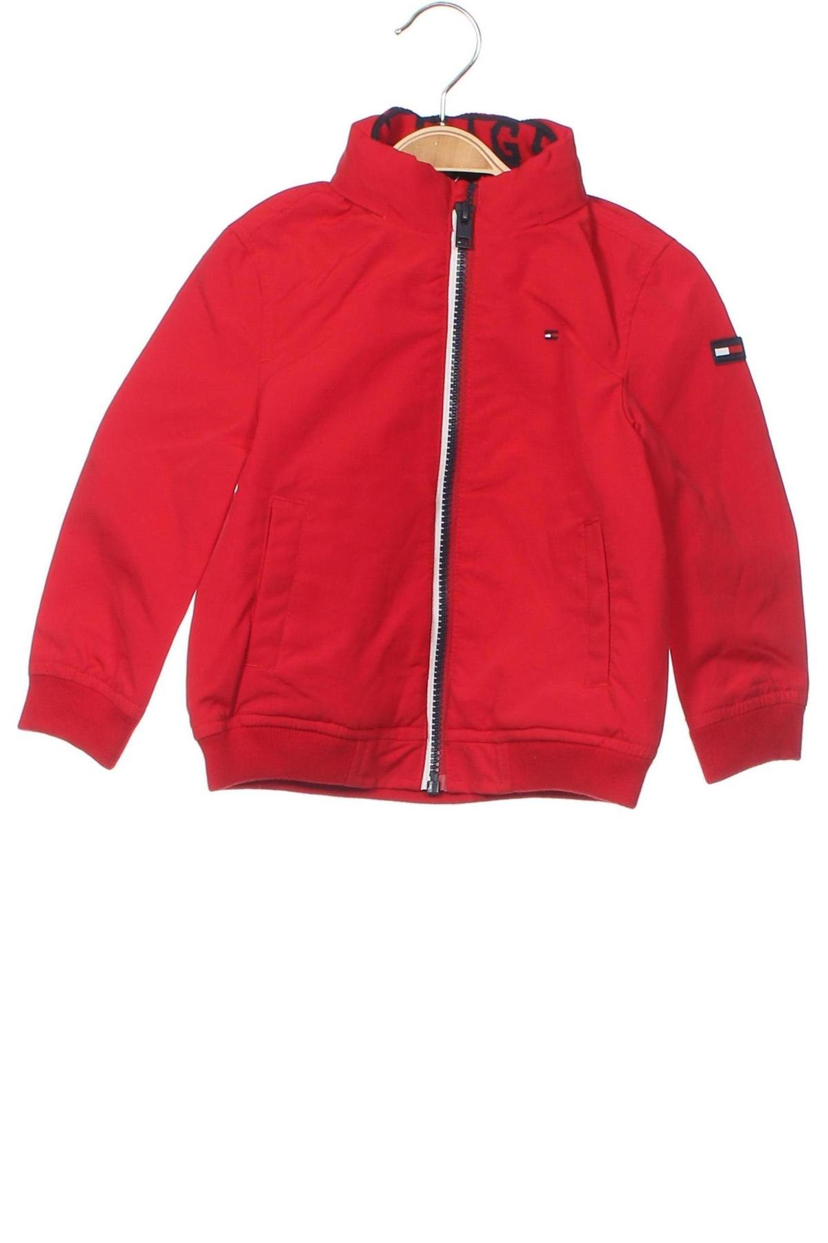 Παιδικό μπουφάν Tommy Hilfiger, Μέγεθος 18-24m/ 86-98 εκ., Χρώμα Κόκκινο, Τιμή 97,46 €