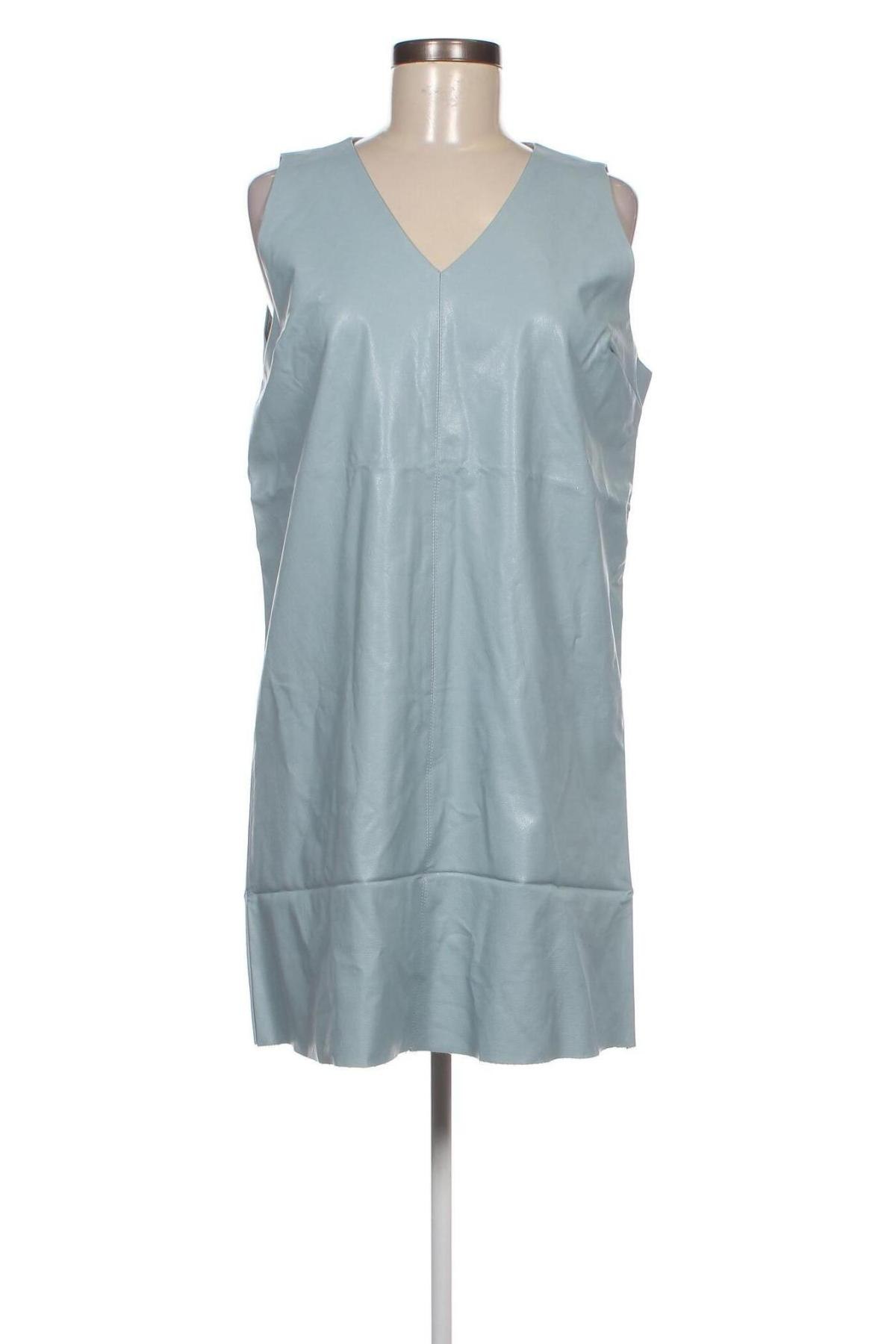 Rochie de piele Almatrichi, Mărime XL, Culoare Albastru, Preț 259,05 Lei