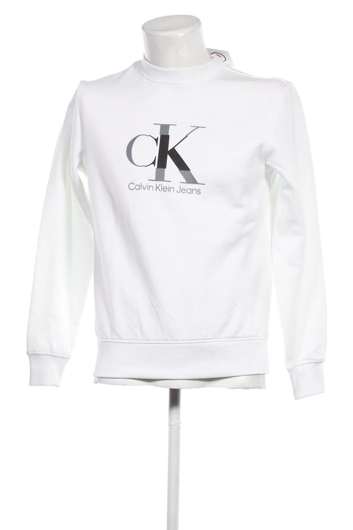 Herren Shirt Calvin Klein, Größe XS, Farbe Weiß, Preis 44,95 €