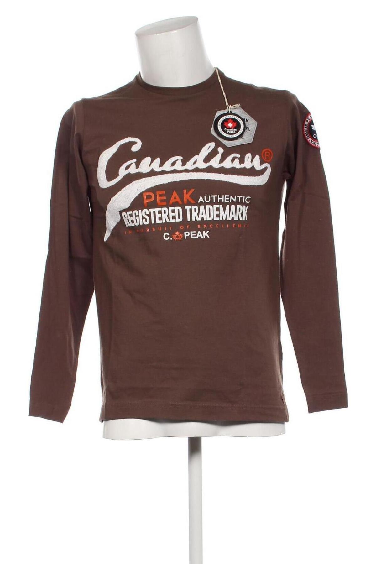 Herren Shirt Canadian Peak, Größe S, Farbe Braun, Preis € 21,03