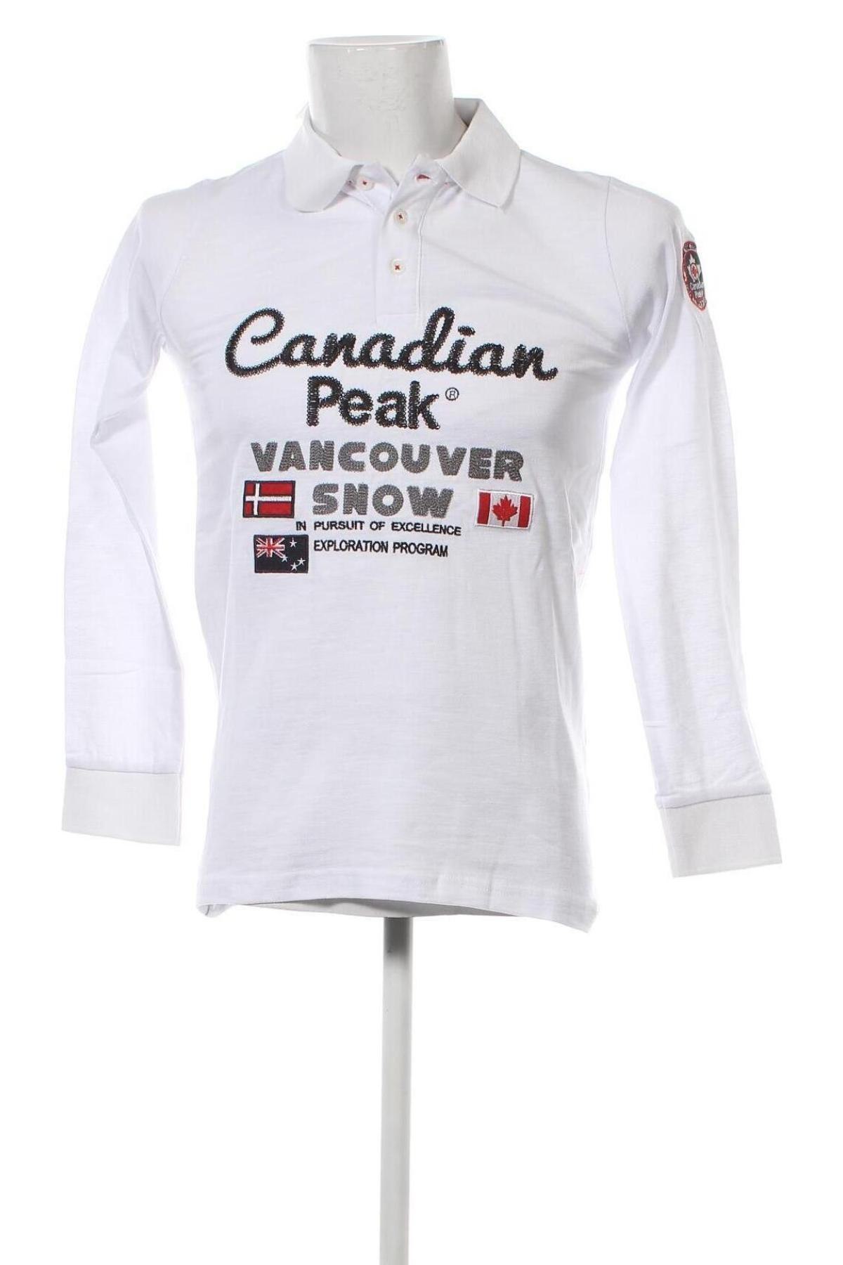 Herren Shirt Canadian Peak, Größe M, Farbe Weiß, Preis 21,03 €