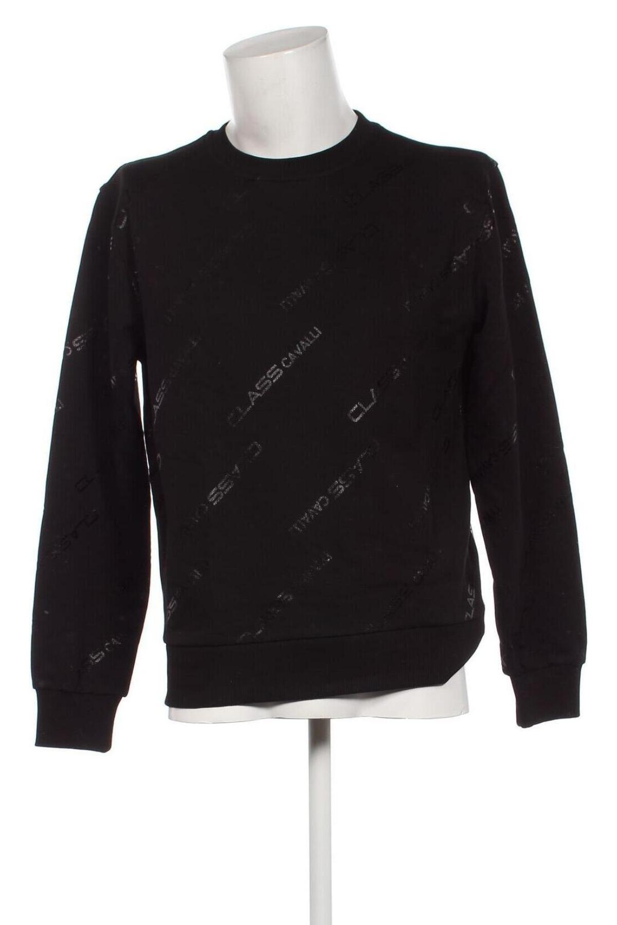 Ανδρική μπλούζα Cavalli Class, Μέγεθος L, Χρώμα Μαύρο, Τιμή 84,54 €