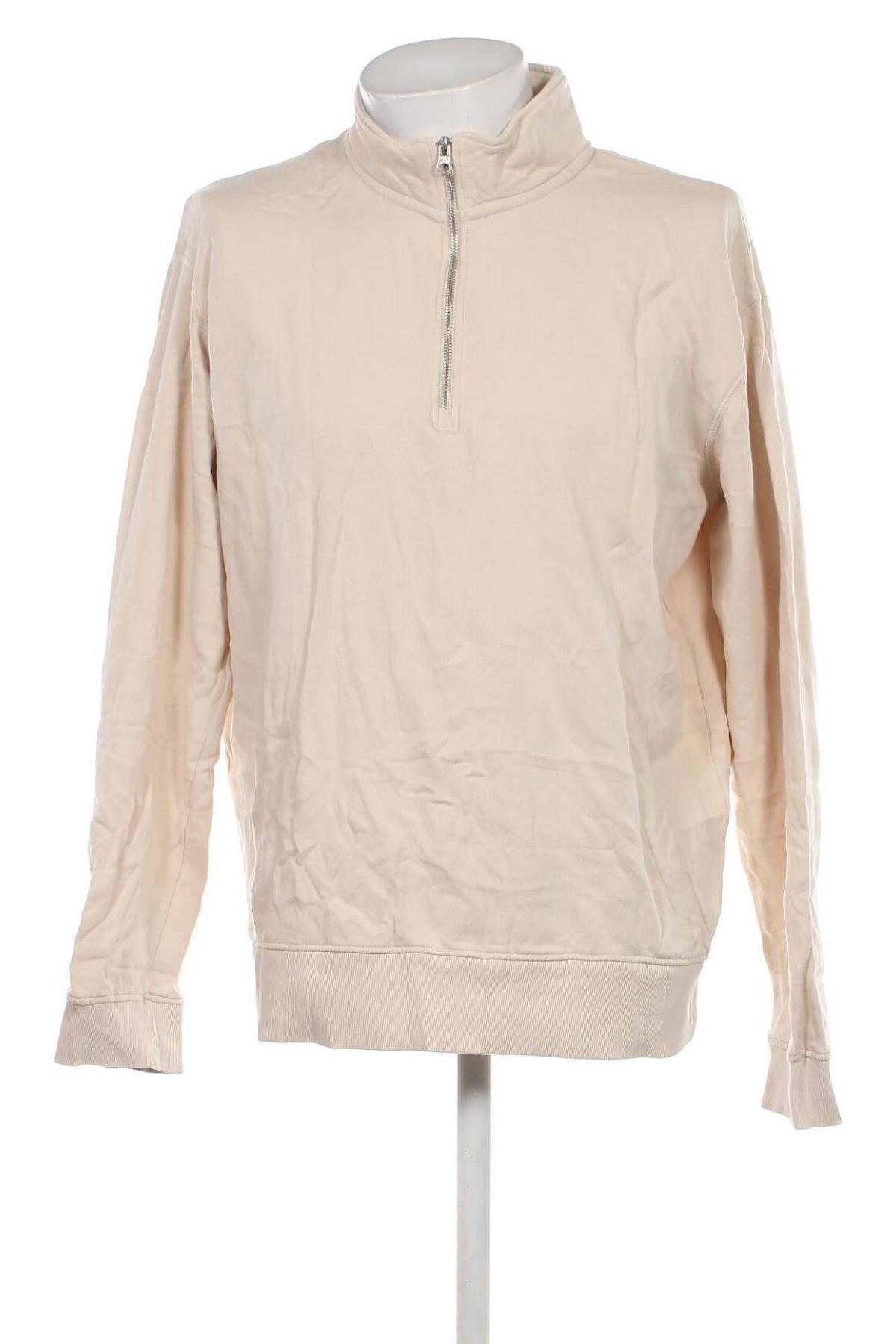 Ανδρική μπλούζα Hampton Republic, Μέγεθος L, Χρώμα Εκρού, Τιμή 6,19 €