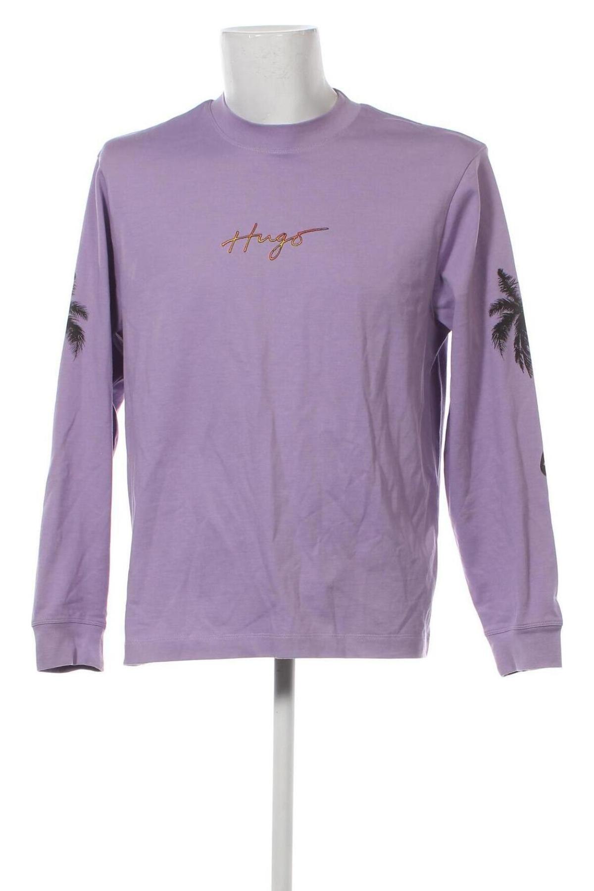 Herren Shirt Hugo Boss, Größe S, Farbe Lila, Preis € 51,57