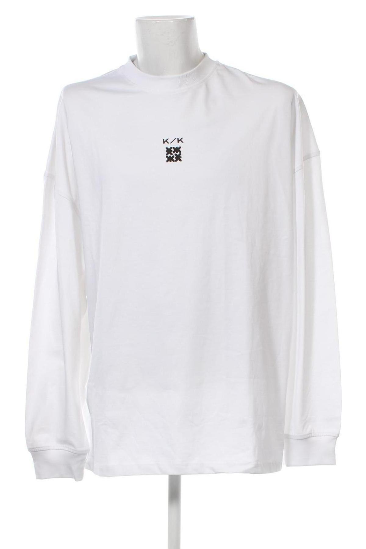 Мъжка блуза Karo Kauer, Размер XL, Цвят Бял, Цена 30,60 лв.