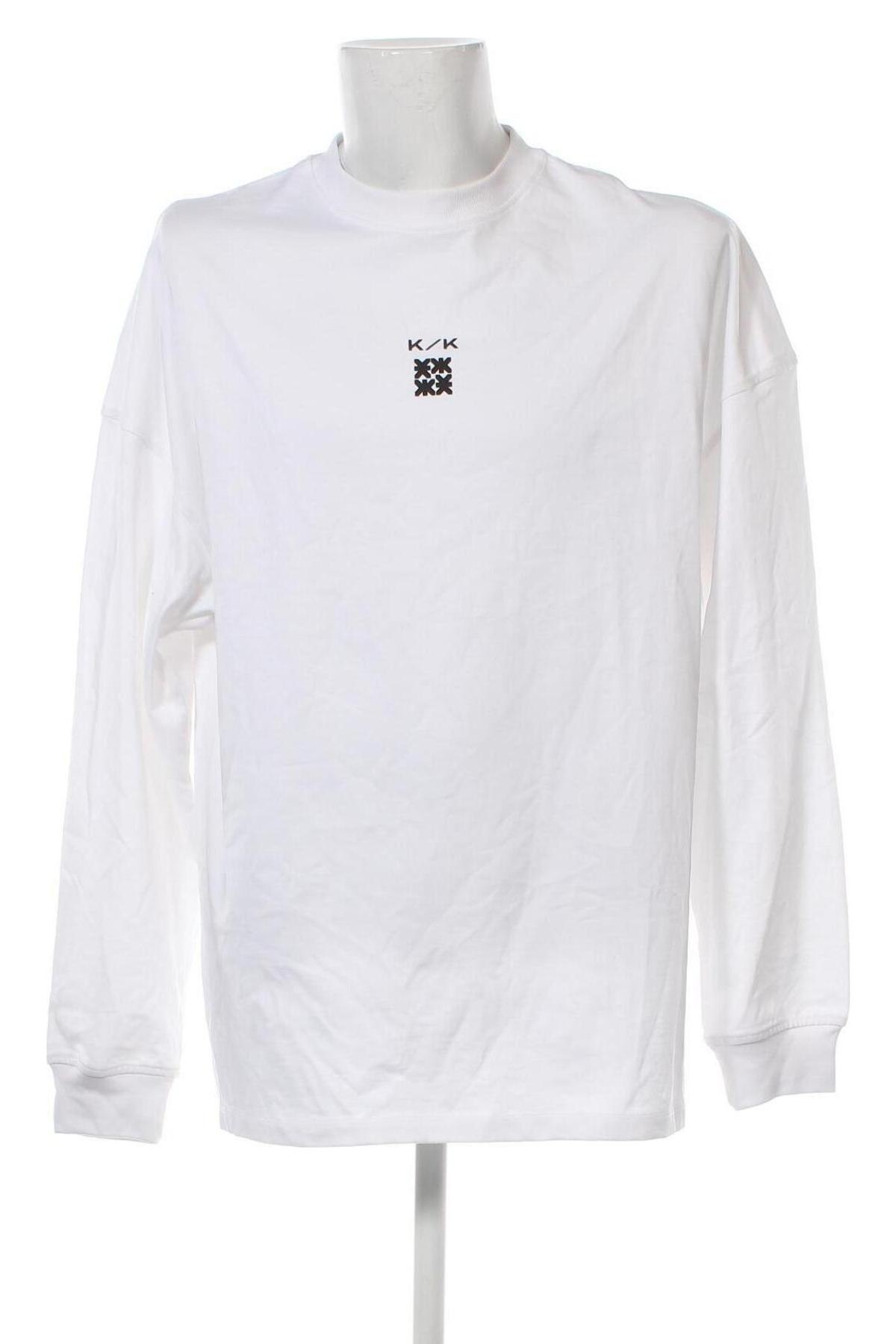 Мъжка блуза Karo Kauer, Размер M, Цвят Бял, Цена 30,60 лв.