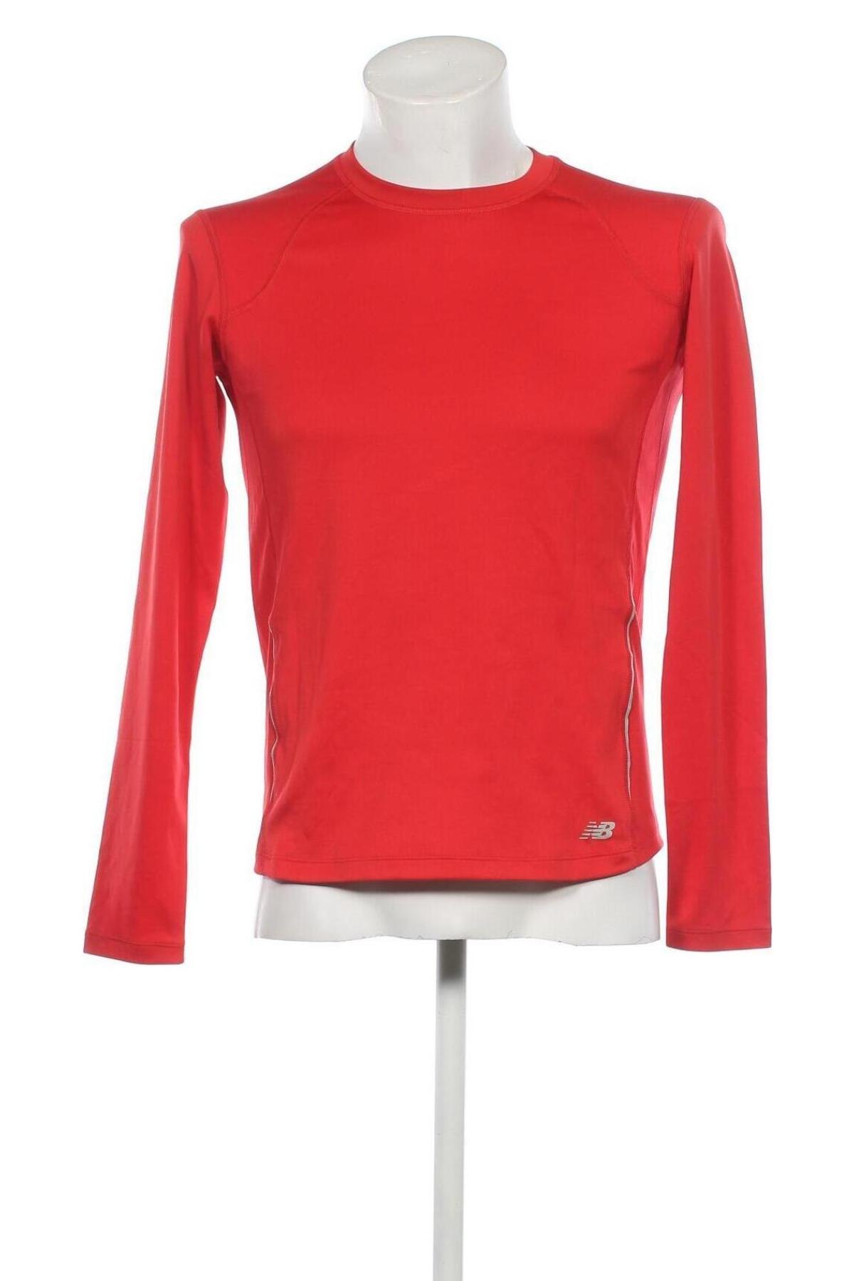 Herren Sport Shirt New Balance, Größe S, Farbe Rot, Preis 17,04 €