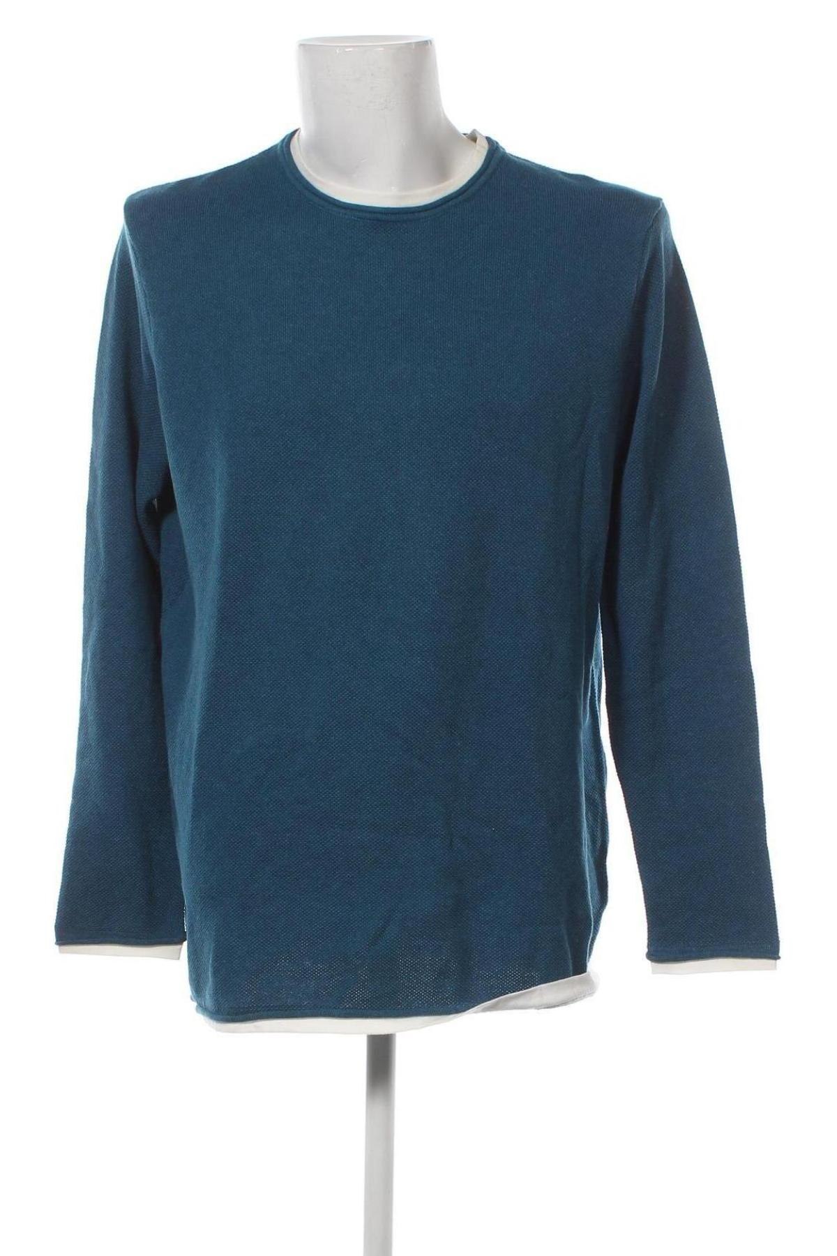 Ανδρική μπλούζα Springfield, Μέγεθος 3XL, Χρώμα Μπλέ, Τιμή 19,21 €