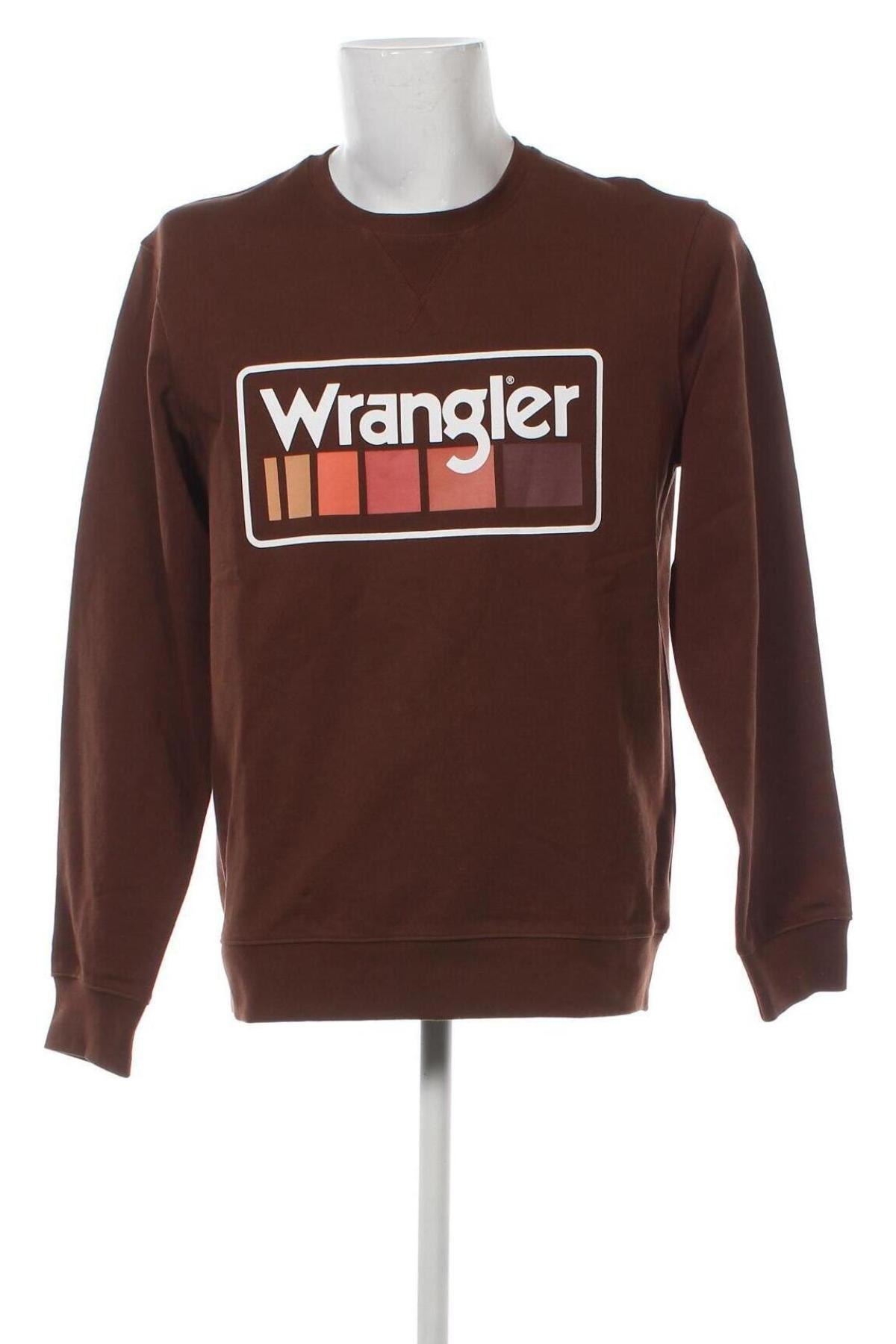 Pánské tričko  Wrangler, Velikost M, Barva Hnědá, Cena  370,00 Kč