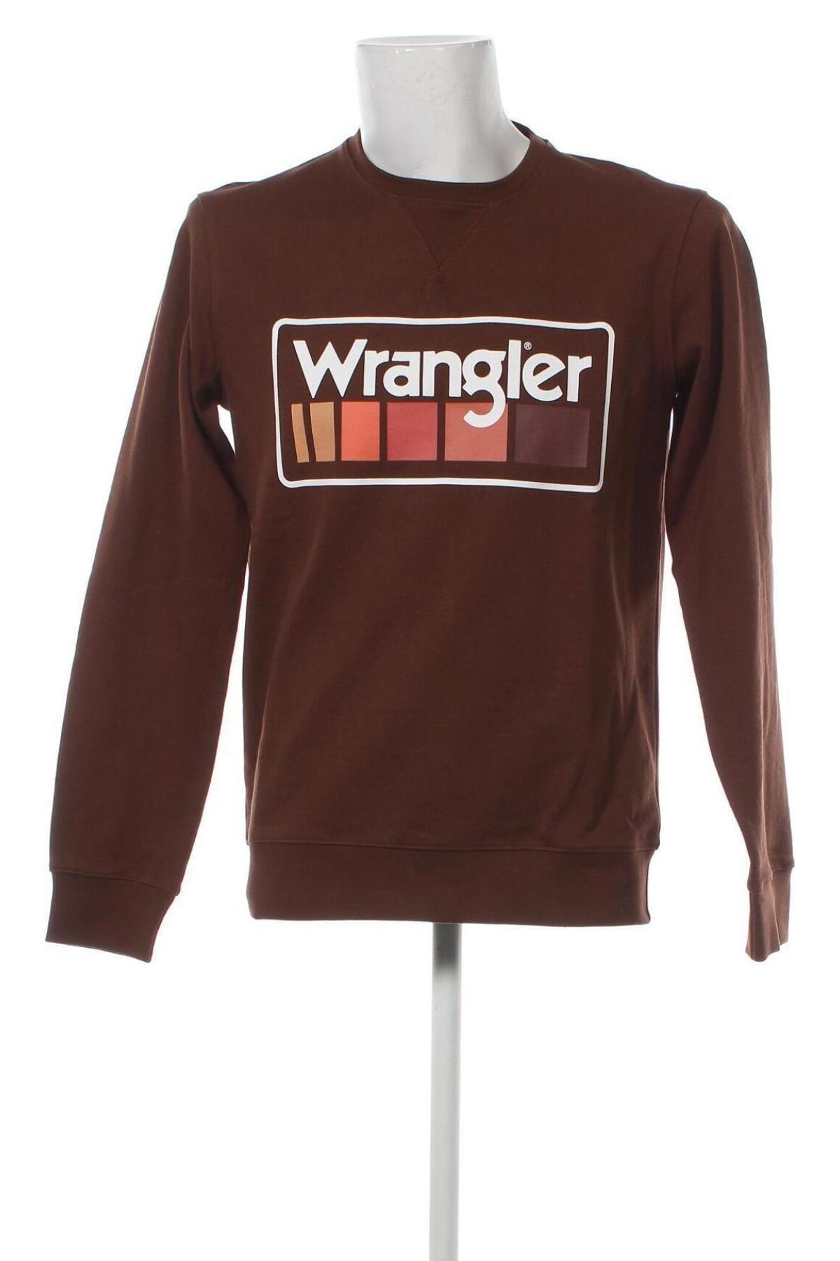 Мъжка блуза Wrangler, Размер S, Цвят Кафяв, Цена 56,10 лв.