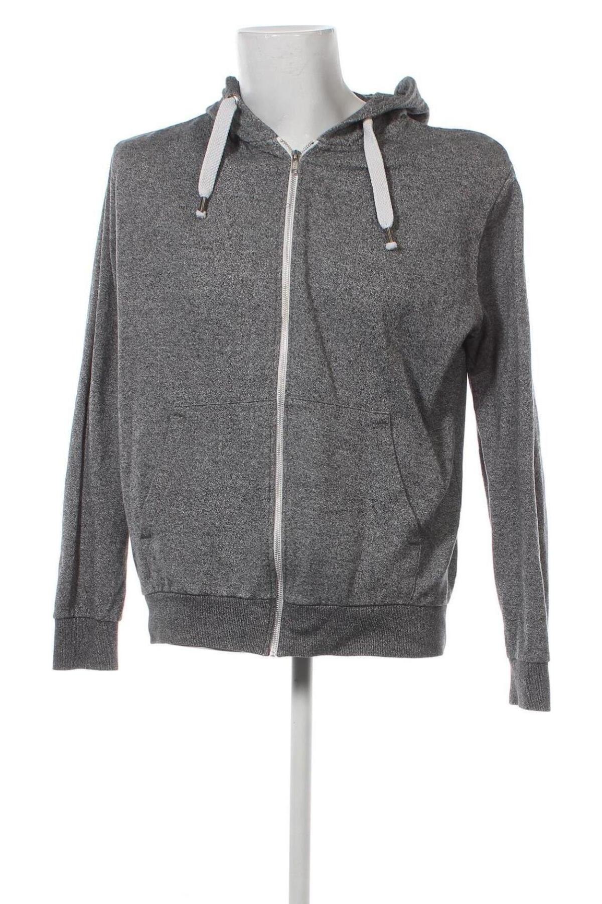 Herren Strickjacke H&M Divided, Größe L, Farbe Grau, Preis € 6,66