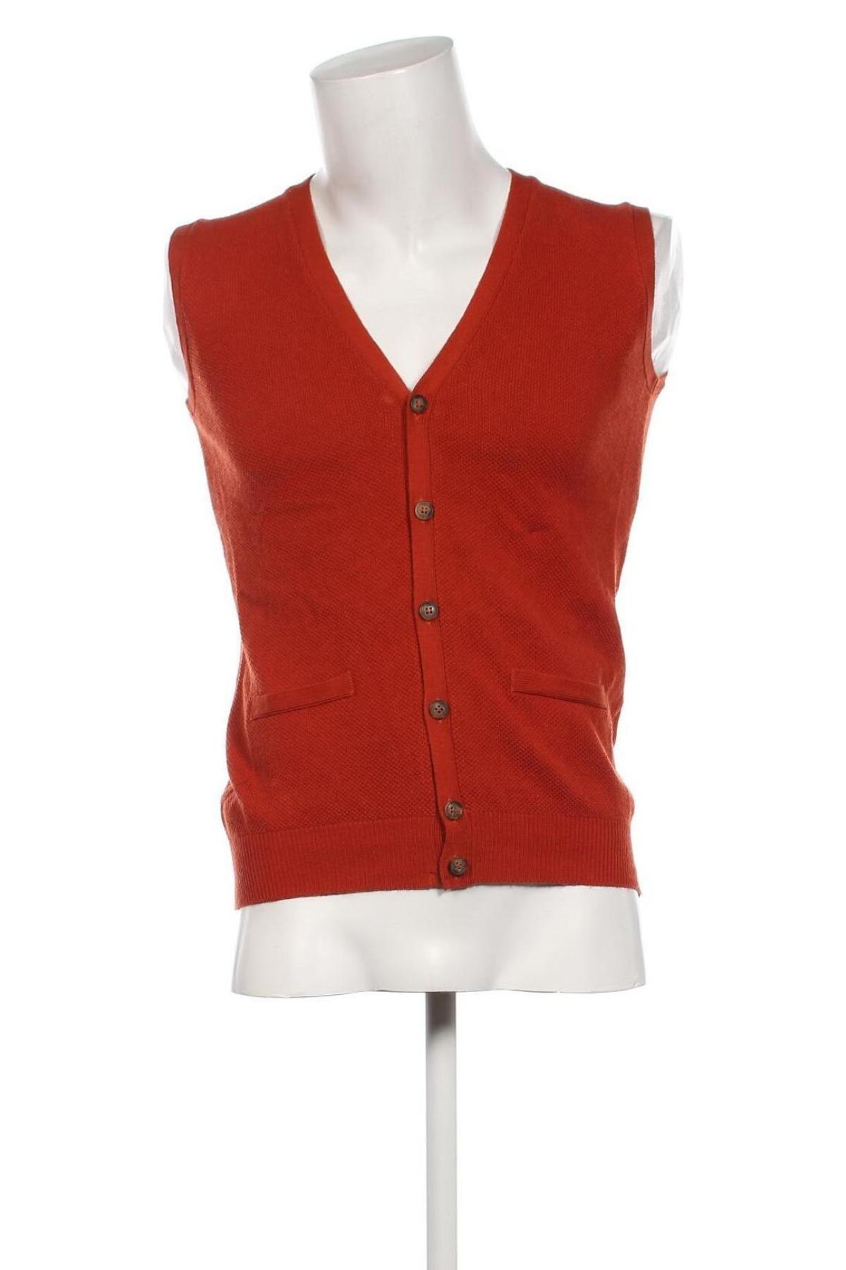 Jachetă tricotată de bărbați Oviesse, Mărime S, Culoare Roșu, Preț 68,09 Lei