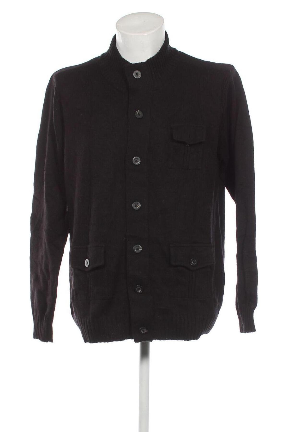 Jachetă tricotată de bărbați Watson's, Mărime XL, Culoare Negru, Preț 36,91 Lei