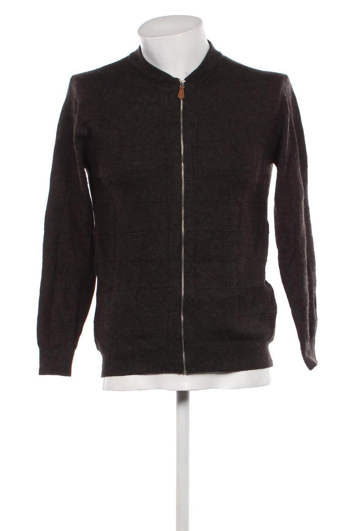 Jachetă tricotată de bărbați Yves Enzo, Mărime L, Culoare Negru, Preț 27,63 Lei