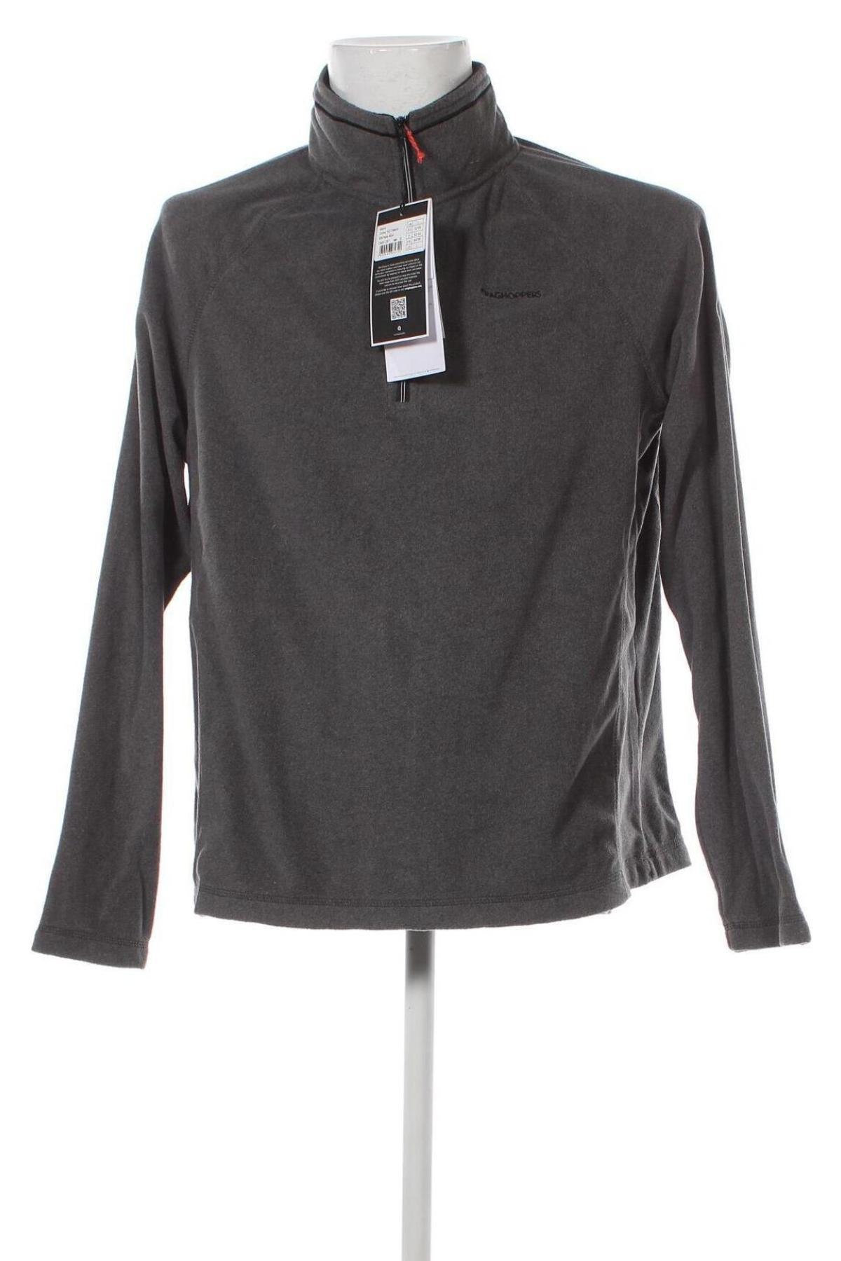 Herren Fleece Shirt Craghoppers, Größe L, Farbe Grau, Preis 18,40 €