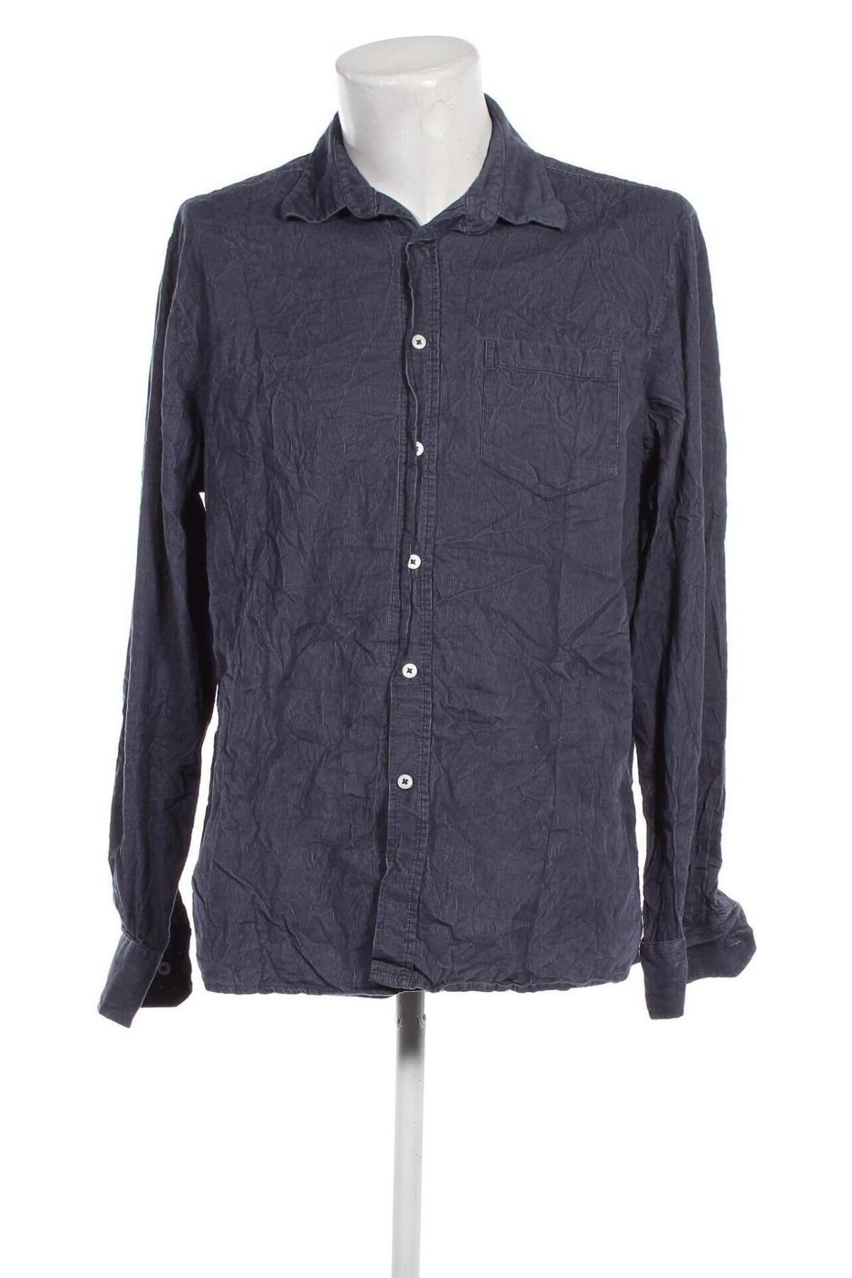 Ανδρικό πουκάμισο, Μέγεθος L, Χρώμα Μπλέ, Τιμή 3,59 €