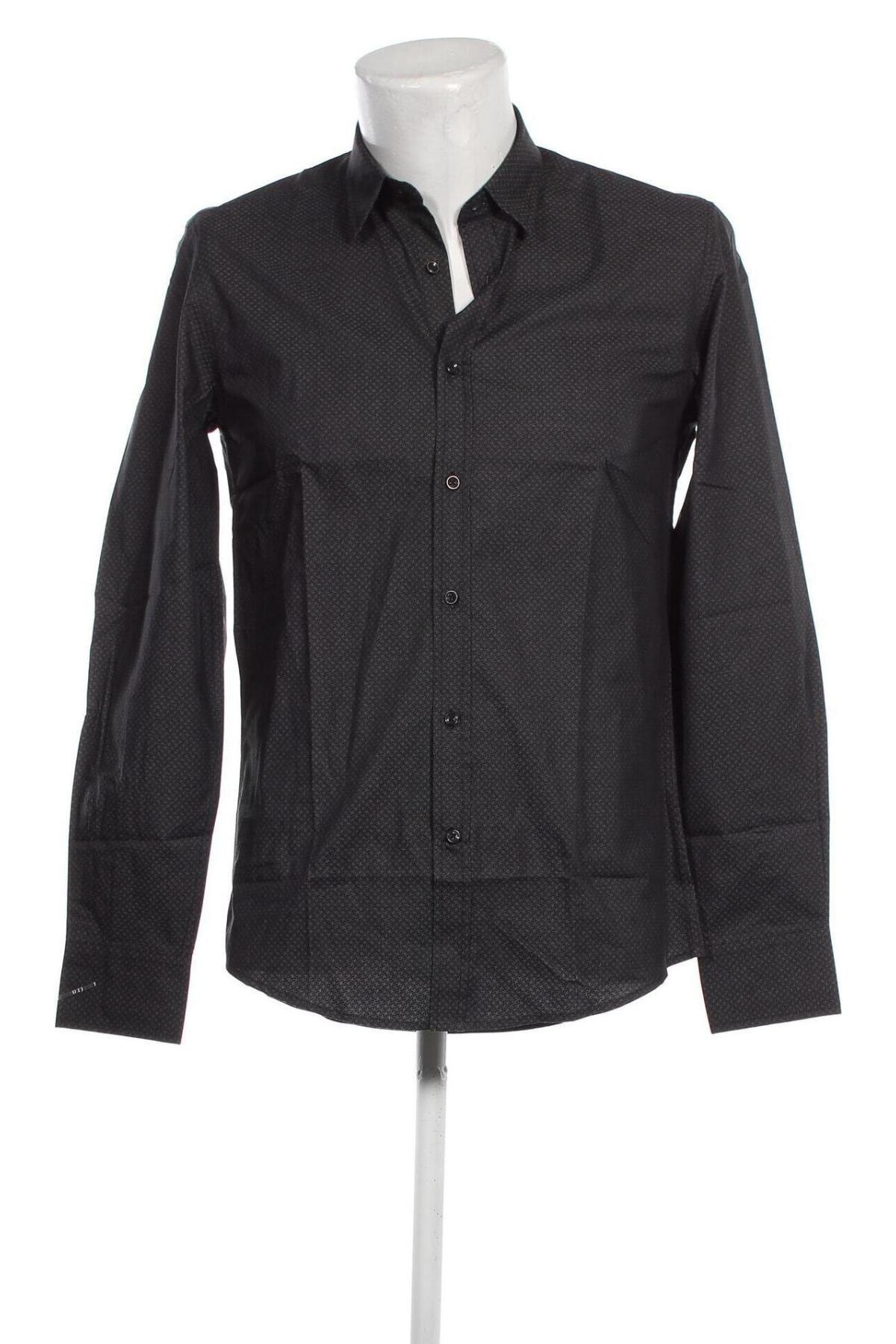 Мъжка риза Antony Morato, Размер M, Цвят Черен, Цена 35,10 лв.