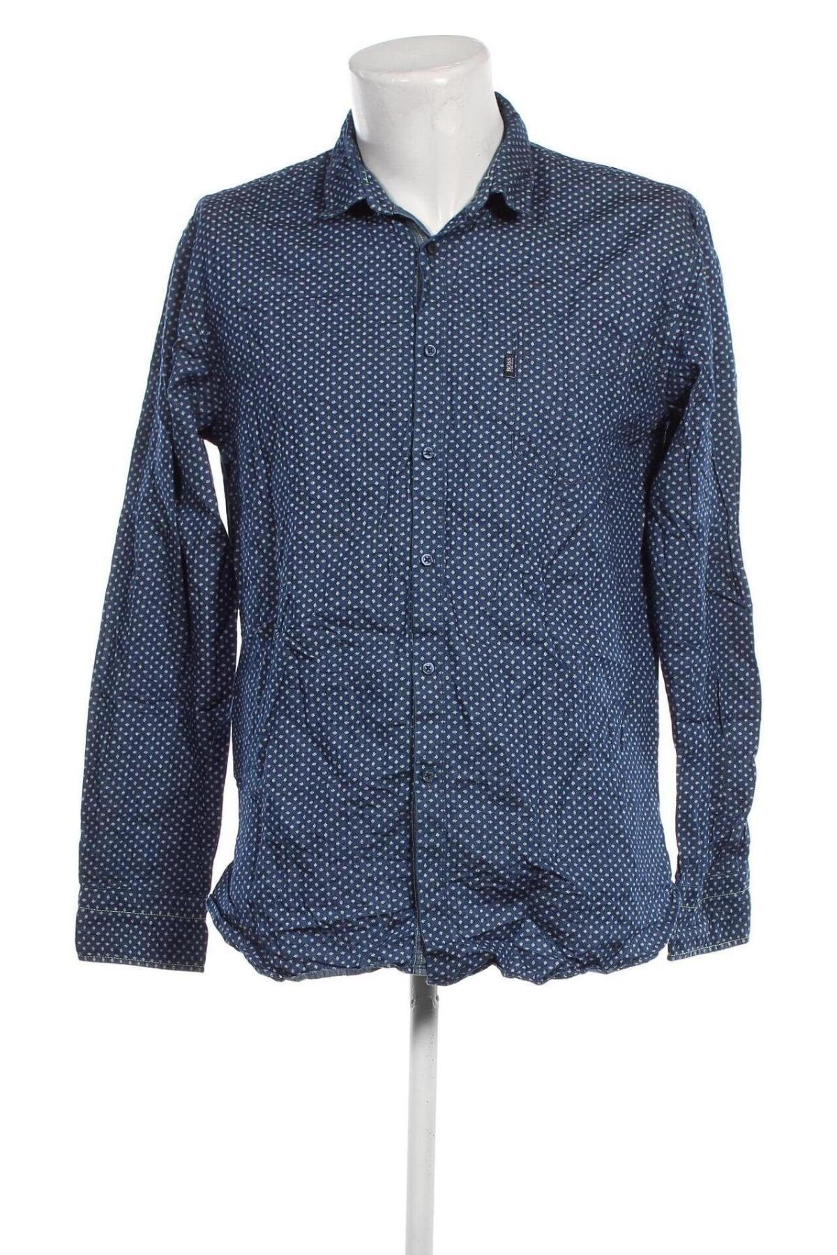 Męska koszula BOSS, Rozmiar XL, Kolor Niebieski, Cena 265,48 zł