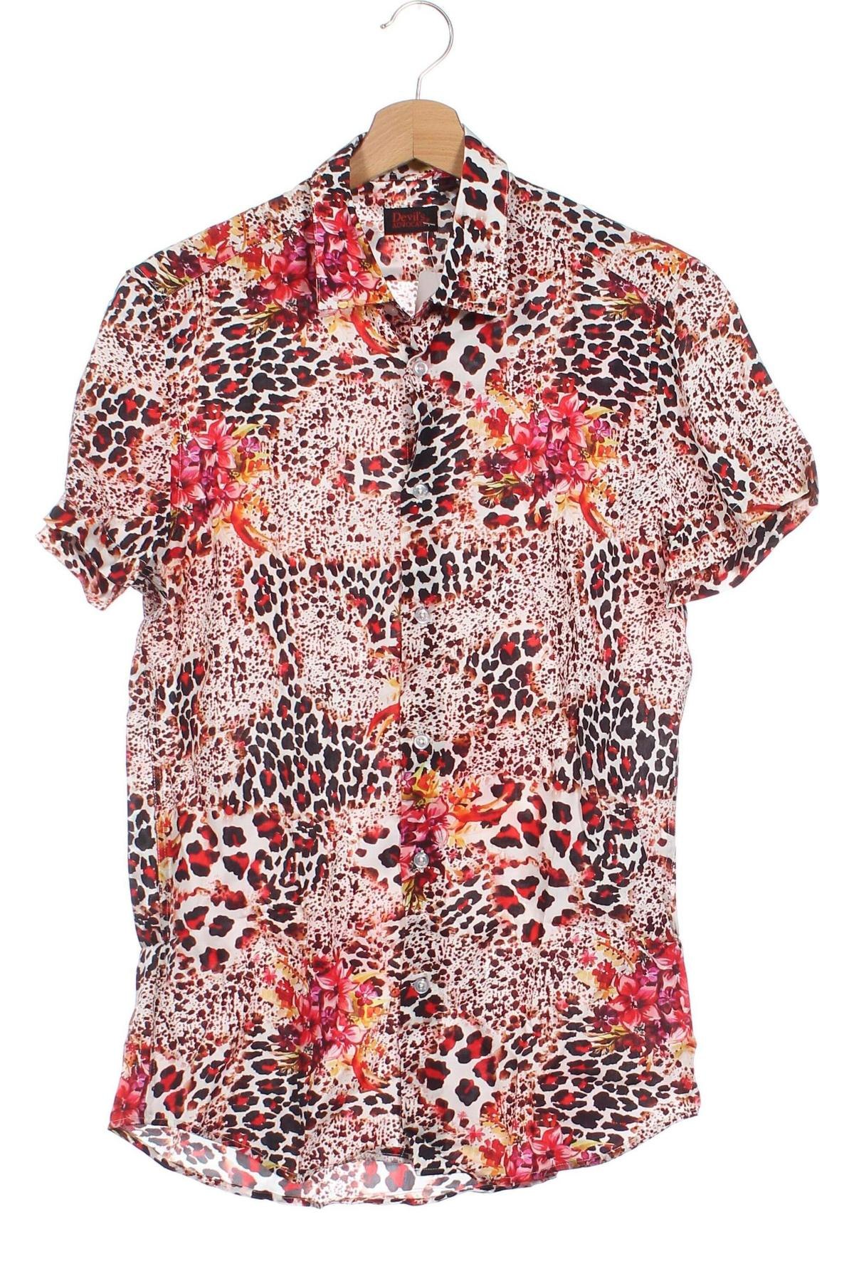 Ανδρικό πουκάμισο Devil's Advocate, Μέγεθος XS, Χρώμα Πολύχρωμο, Τιμή 7,36 €