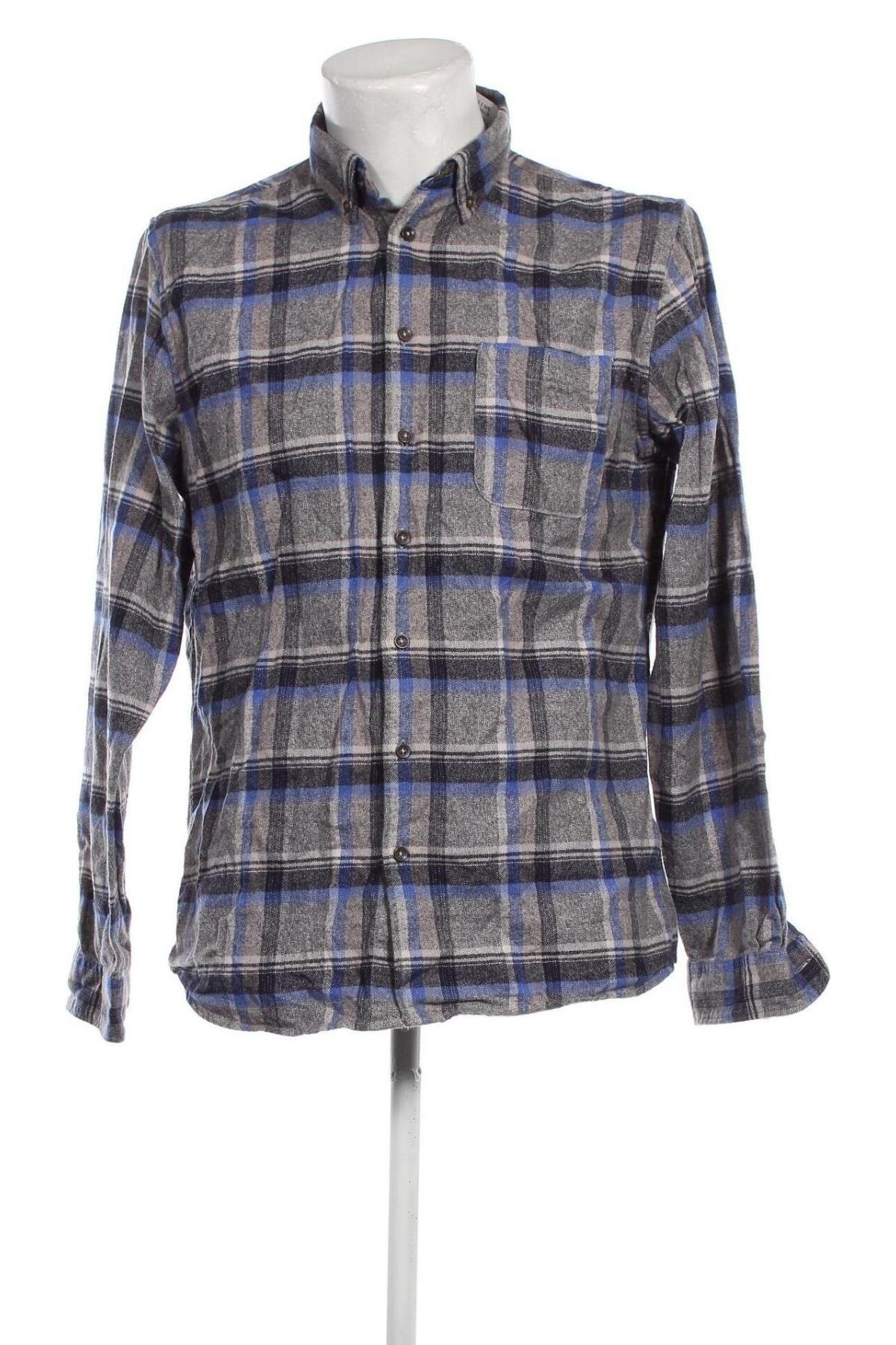 Мъжка риза Dressmann, Размер L, Цвят Многоцветен, Цена 8,88 лв.