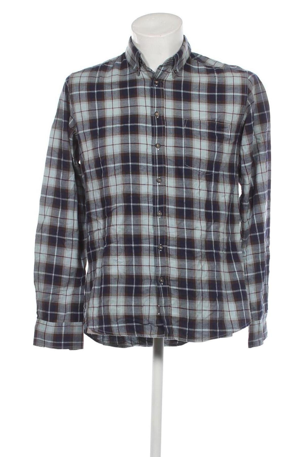 Ανδρικό πουκάμισο Dressmann, Μέγεθος M, Χρώμα Πολύχρωμο, Τιμή 3,27 €
