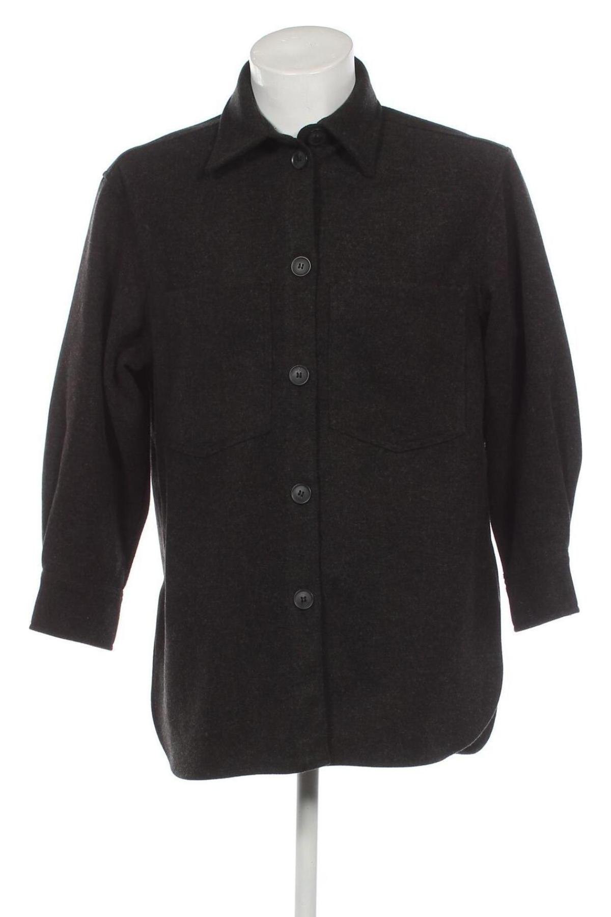 Herrenhemd H&M, Größe S, Farbe Grau, Preis 12,11 €