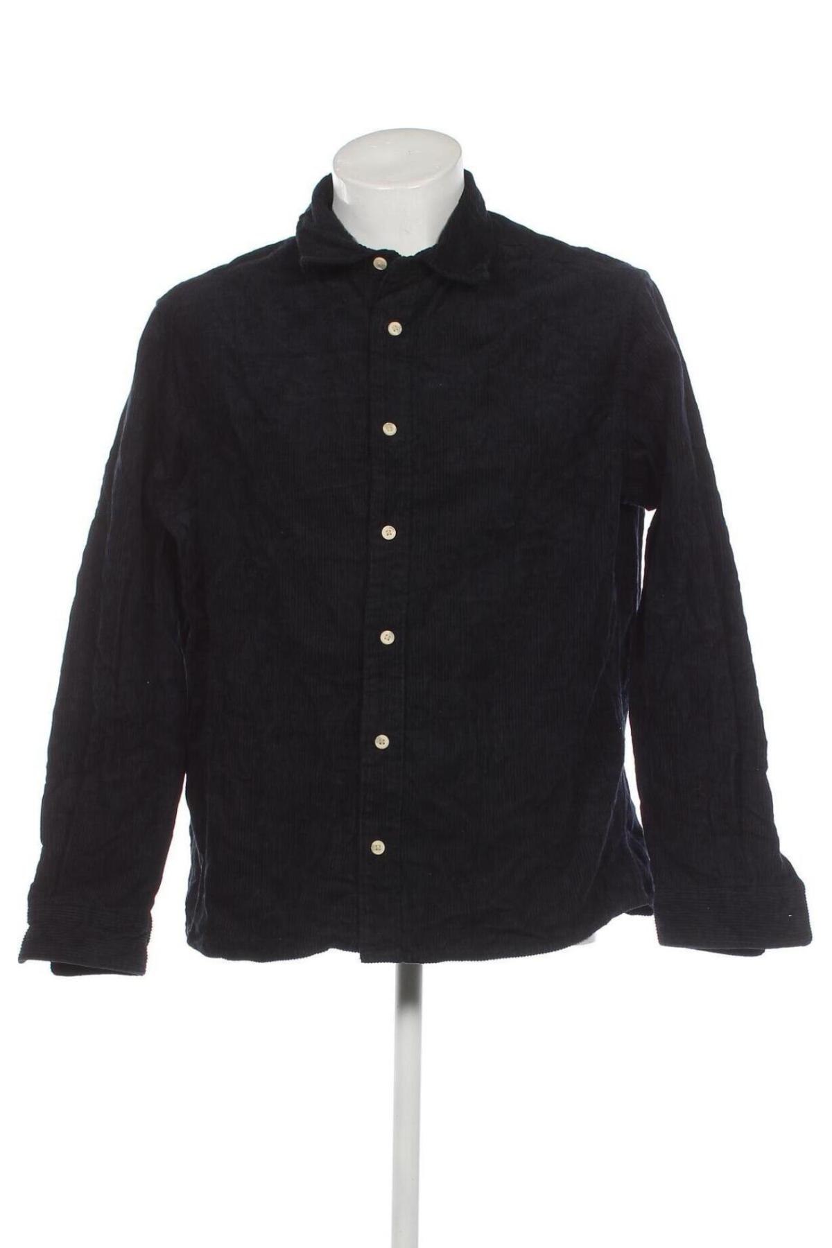 Ανδρικό πουκάμισο H&M, Μέγεθος M, Χρώμα Μπλέ, Τιμή 4,31 €