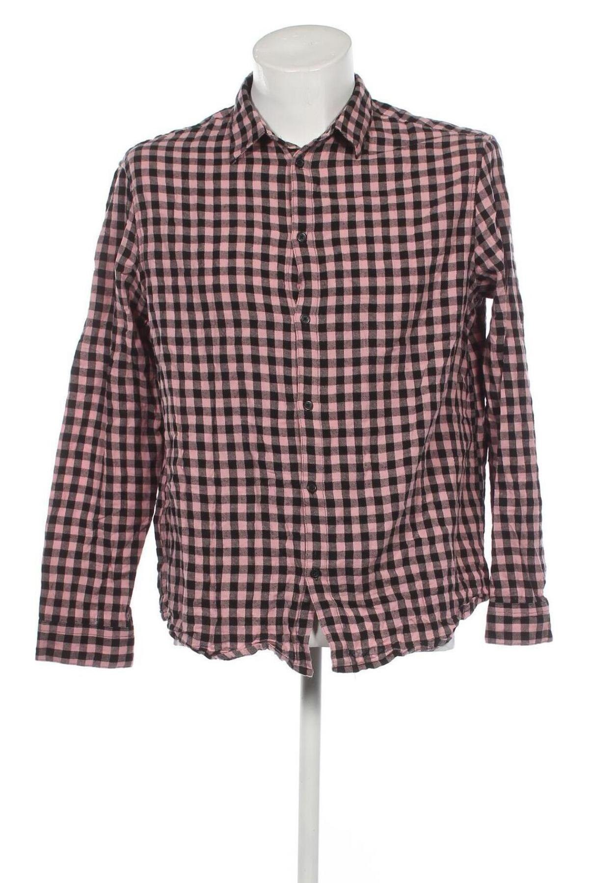 Ανδρικό πουκάμισο H&M, Μέγεθος L, Χρώμα Πολύχρωμο, Τιμή 17,94 €