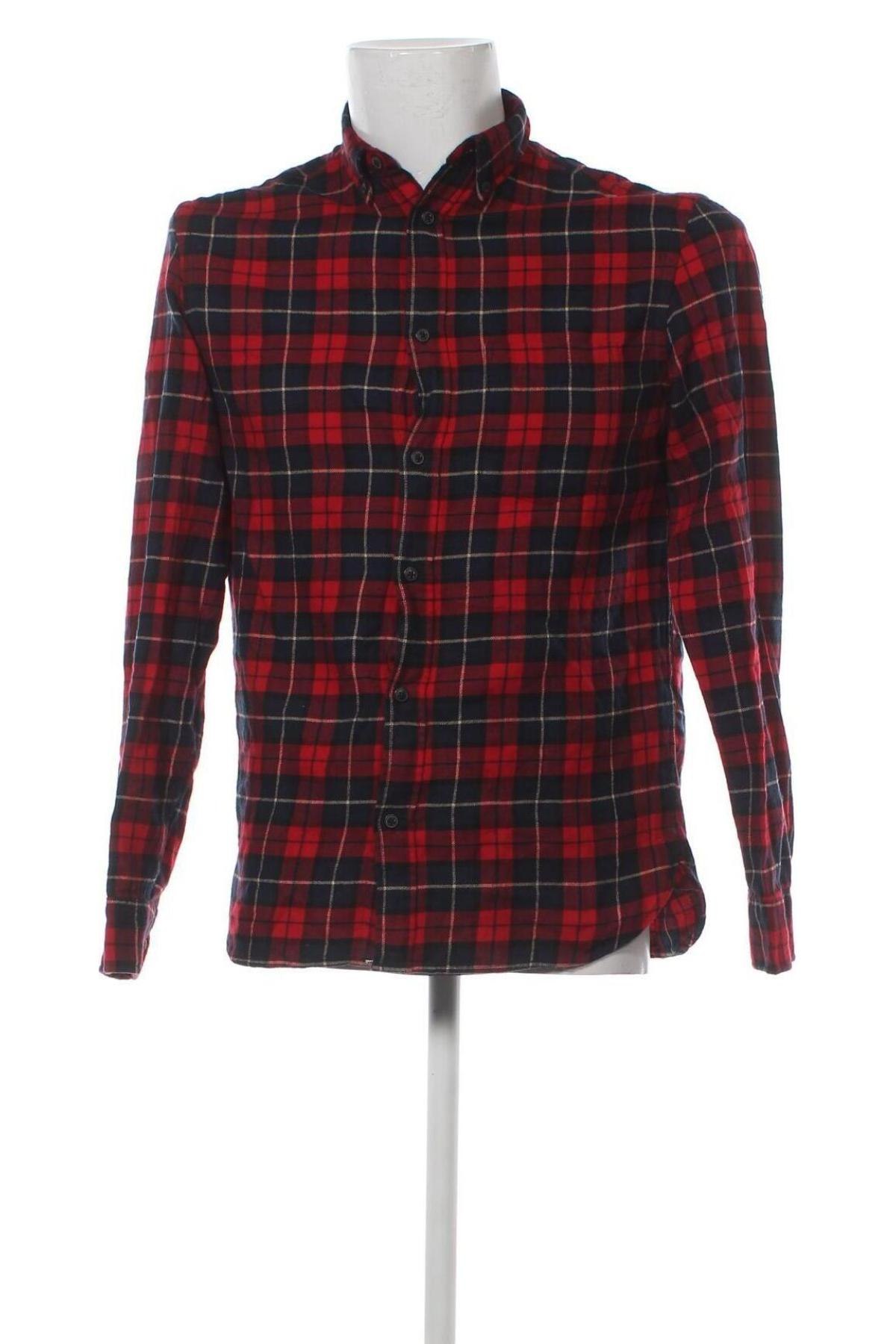Ανδρικό πουκάμισο H&M L.O.G.G., Μέγεθος S, Χρώμα Πολύχρωμο, Τιμή 3,05 €