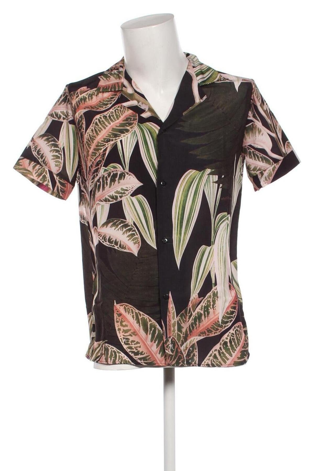 Ανδρικό πουκάμισο Just Hype, Μέγεθος M, Χρώμα Πολύχρωμο, Τιμή 11,50 €