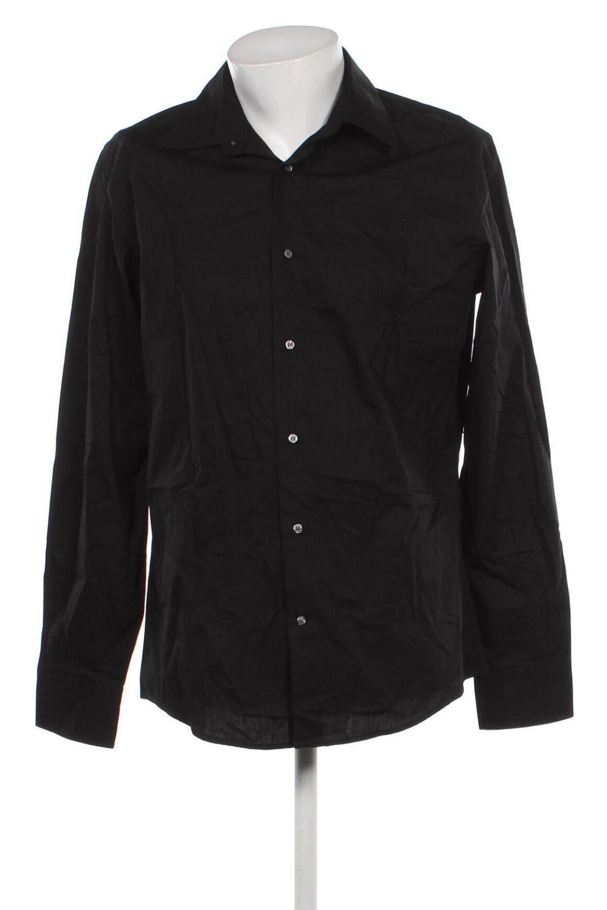 Мъжка риза Mexx, Размер XL, Цвят Черен, Цена 12,96 лв.