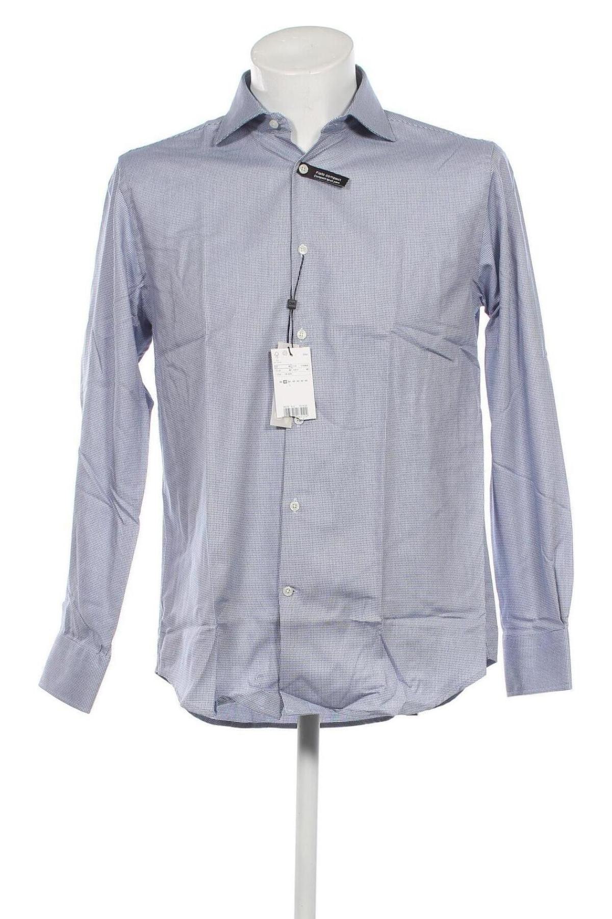 Herrenhemd Oviesse, Größe M, Farbe Blau, Preis 9,48 €