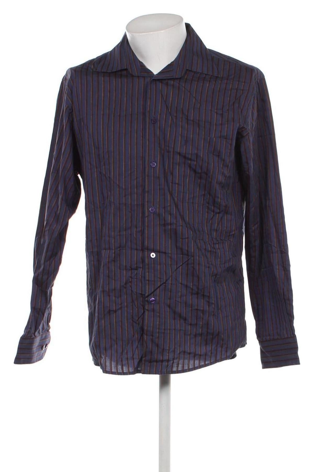 Herrenhemd PETRIFUN, Größe L, Farbe Blau, Preis 16,70 €