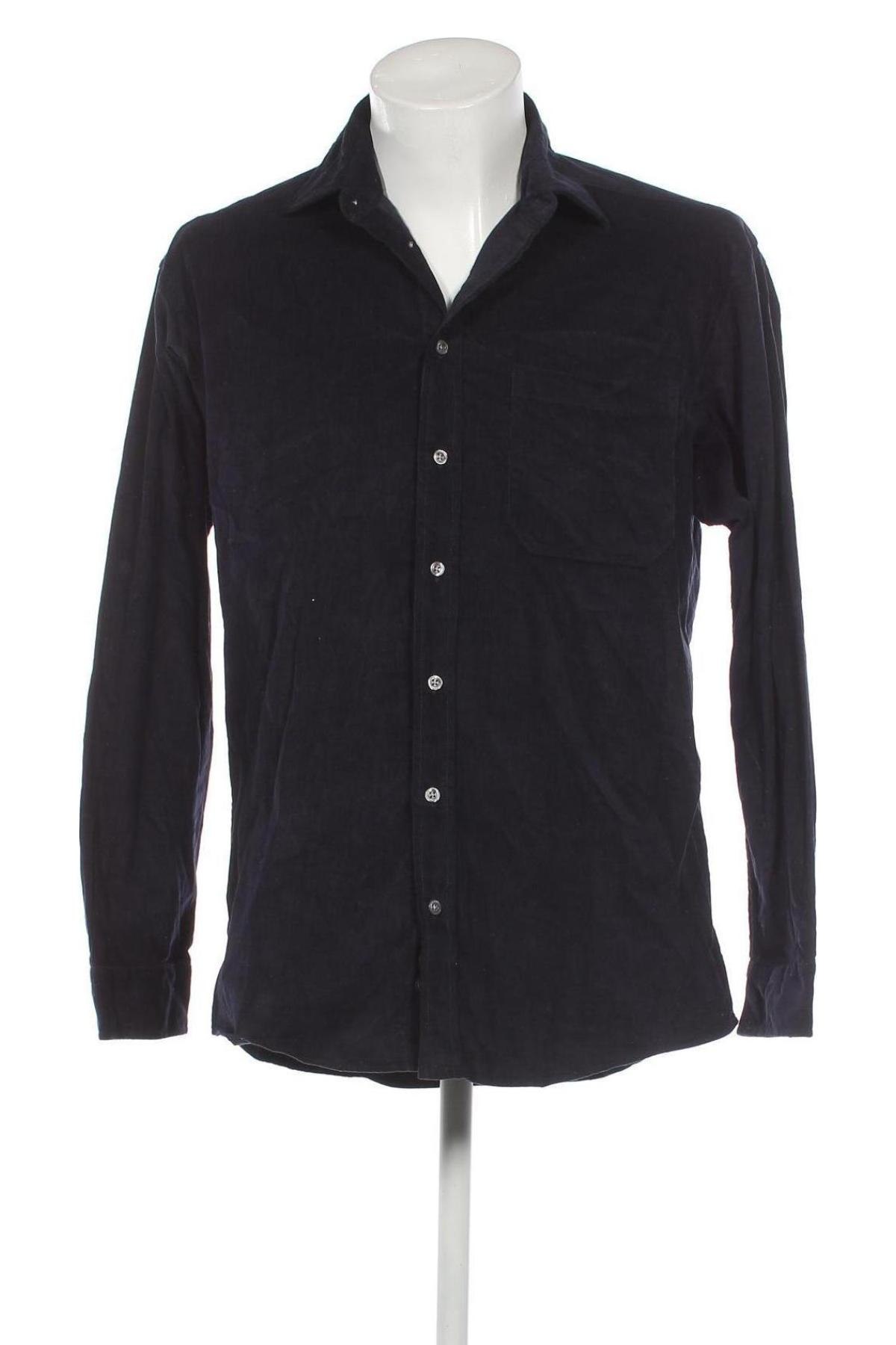 Ανδρικό πουκάμισο Paul R. Smith, Μέγεθος M, Χρώμα Μπλέ, Τιμή 4,31 €