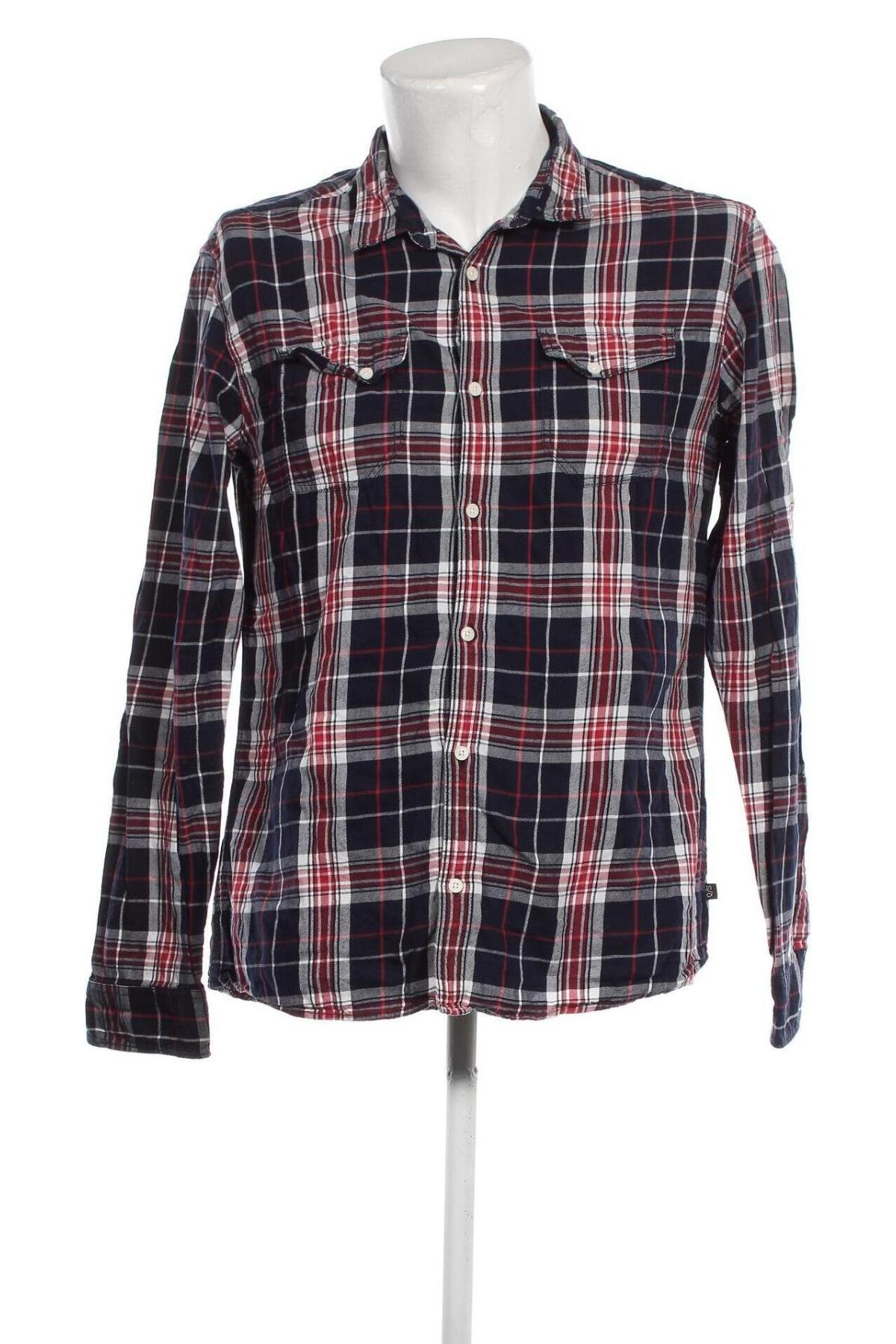 Ανδρικό πουκάμισο Q/S by S.Oliver, Μέγεθος L, Χρώμα Πολύχρωμο, Τιμή 3,42 €