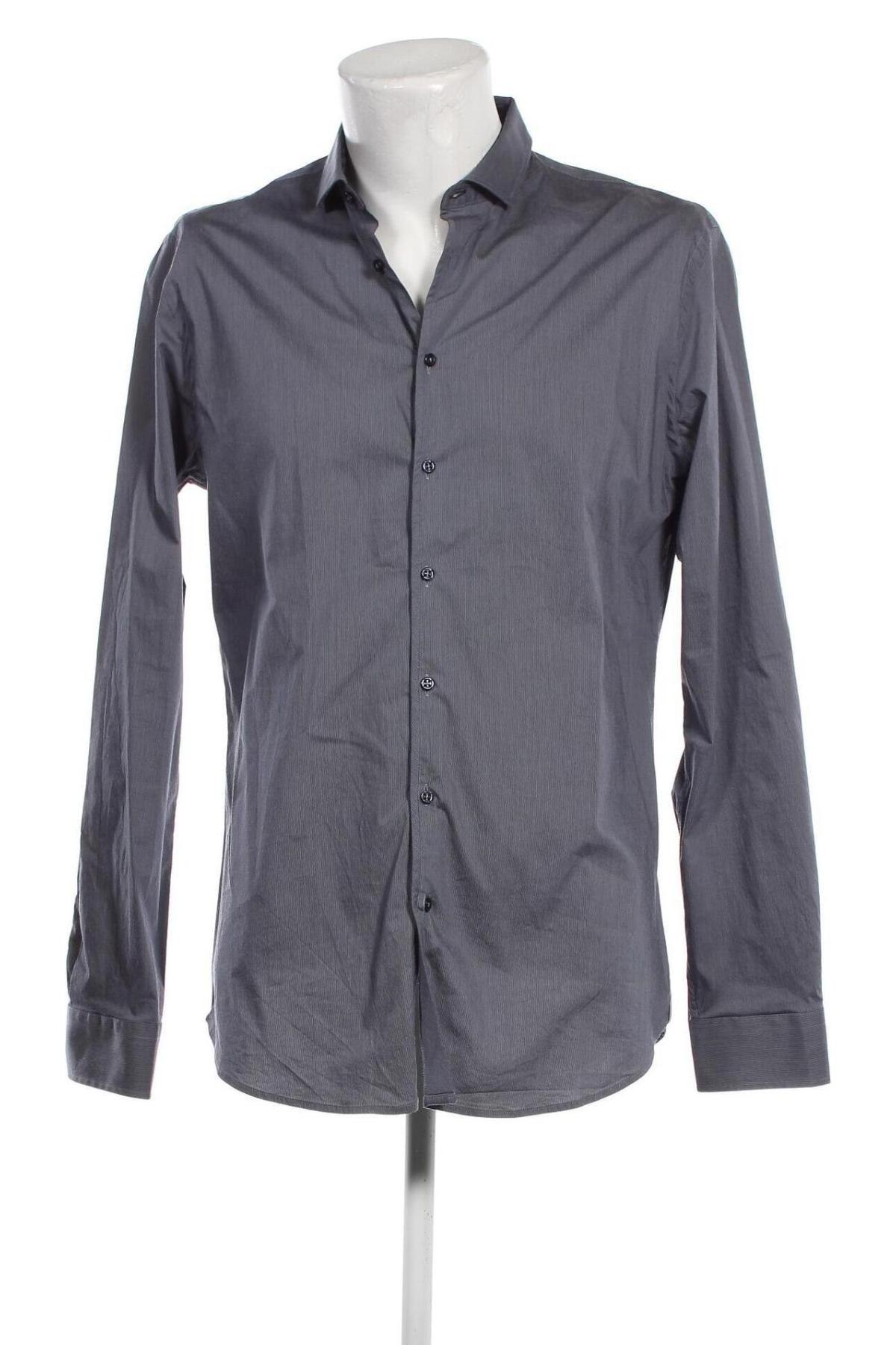 Herrenhemd Q1, Größe XL, Farbe Grau, Preis € 12,68