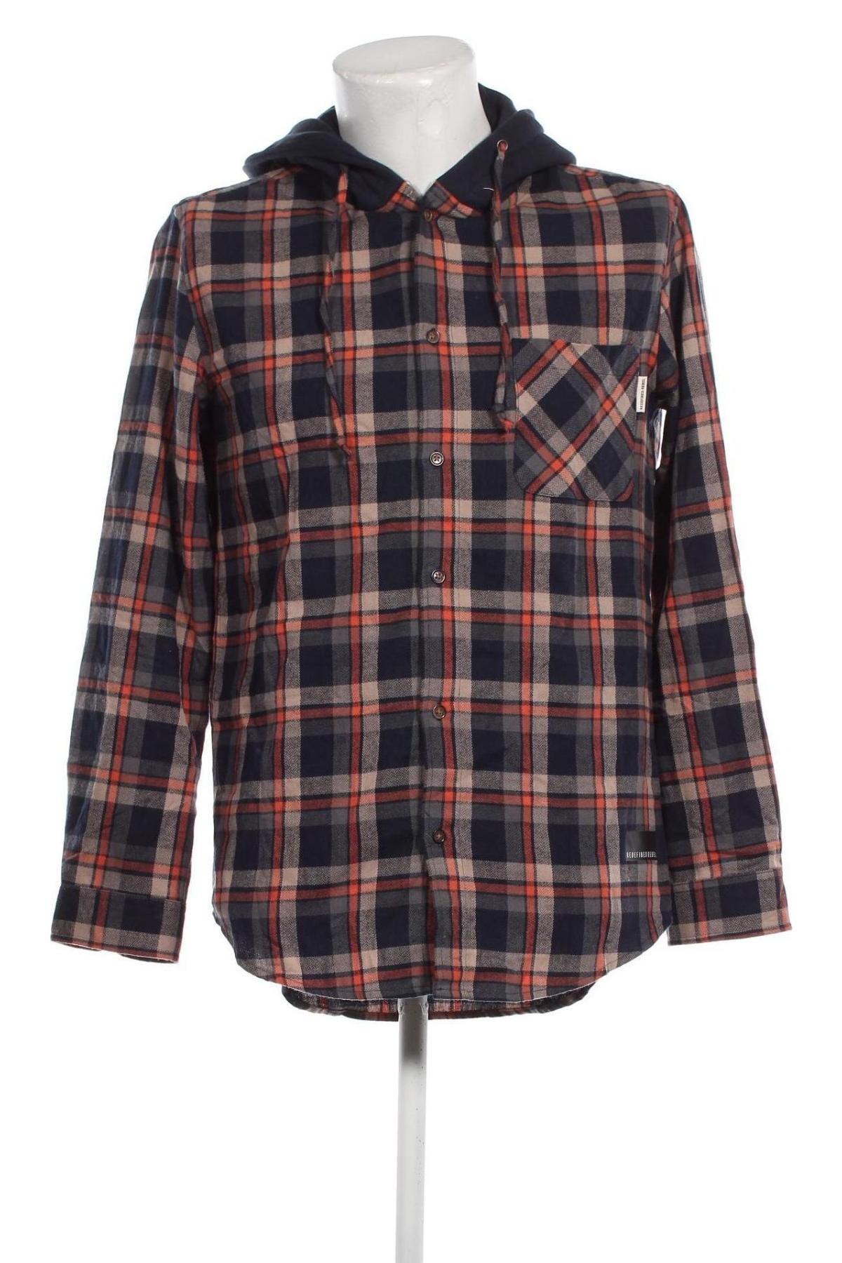 Ανδρικό πουκάμισο Rebel, Μέγεθος M, Χρώμα Πολύχρωμο, Τιμή 4,13 €