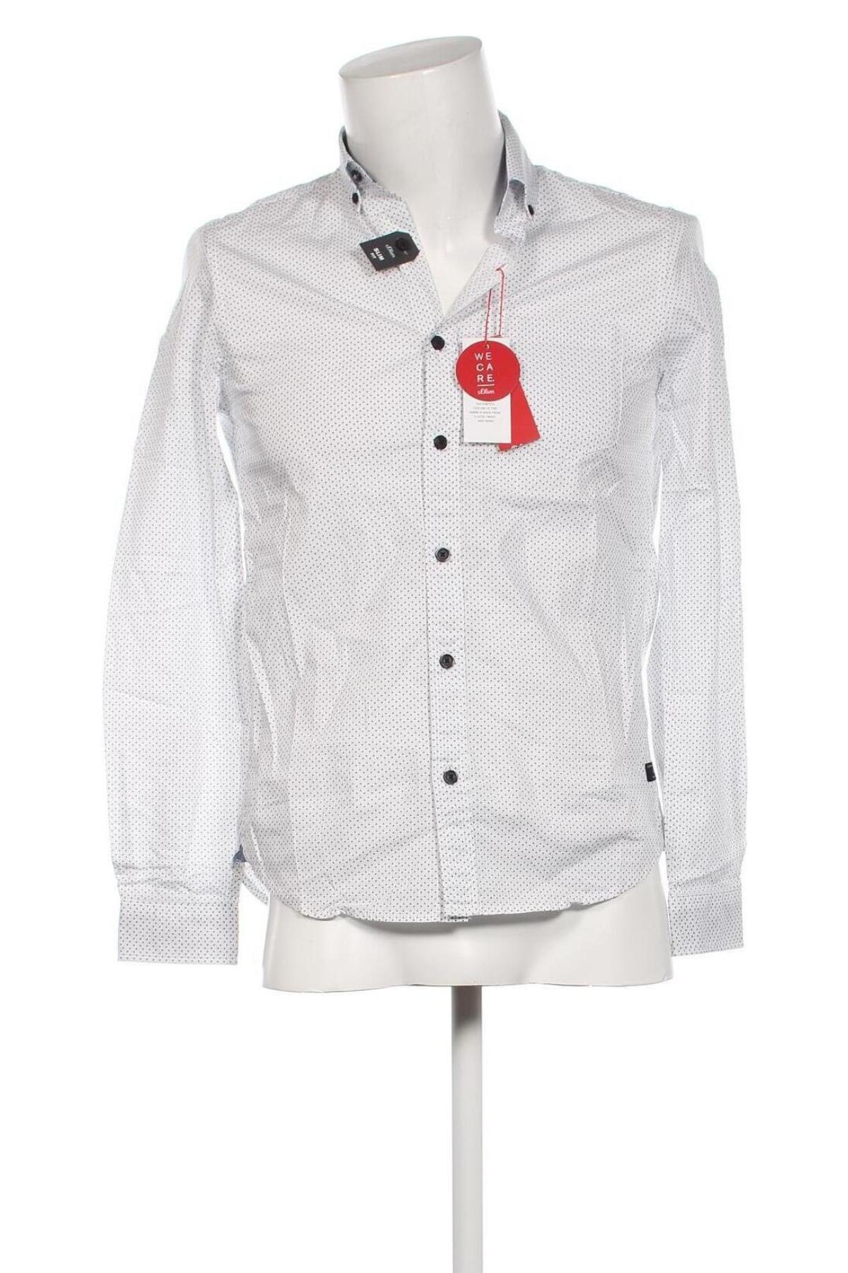 Ανδρικό πουκάμισο S.Oliver, Μέγεθος S, Χρώμα Πολύχρωμο, Τιμή 37,11 €