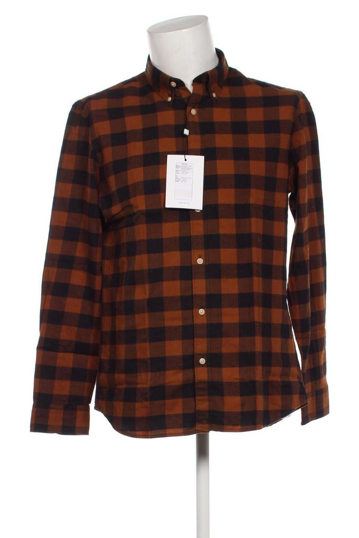 Ανδρικό πουκάμισο Selected Homme, Μέγεθος L, Χρώμα Πολύχρωμο, Τιμή 42,27 €