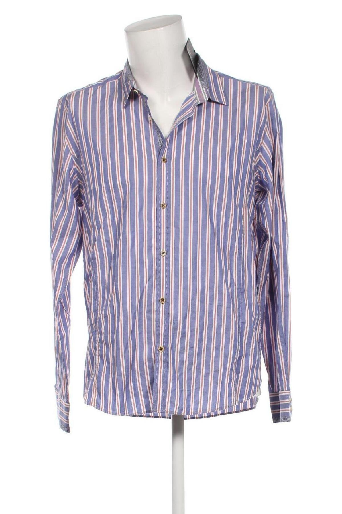 Мъжка риза Ted Baker, Размер XL, Цвят Син, Цена 41,08 лв.