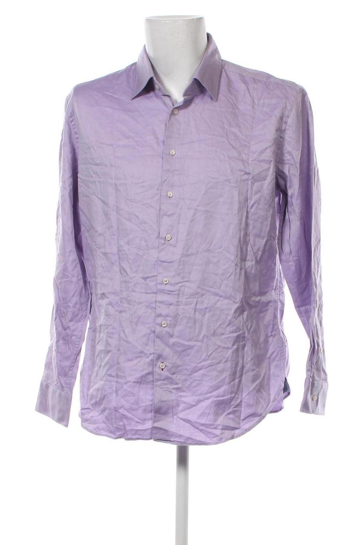 Мъжка риза Tommy Hilfiger, Размер XL, Цвят Лилав, Цена 54,00 лв.