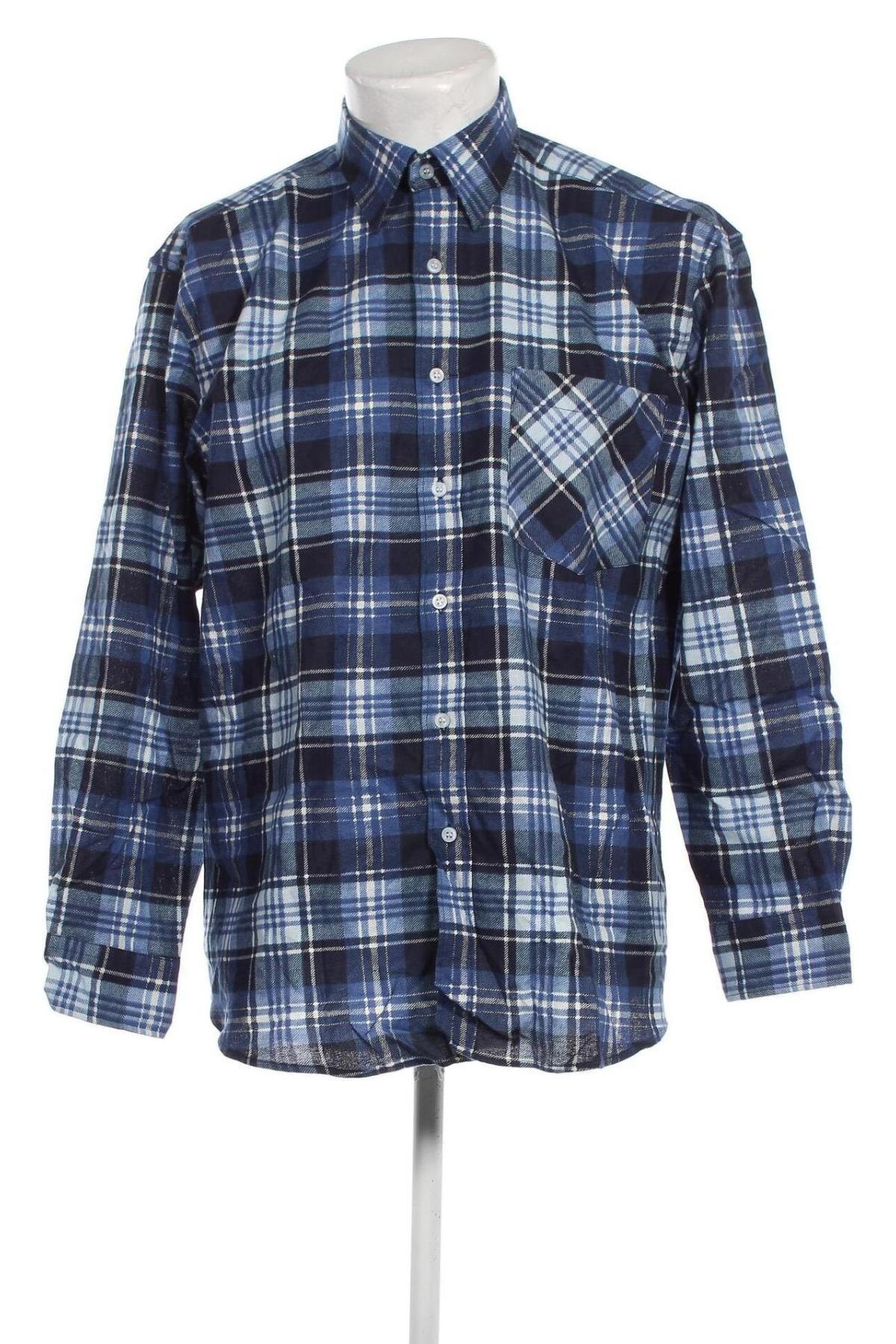 Ανδρικό πουκάμισο Torelli, Μέγεθος L, Χρώμα Μπλέ, Τιμή 4,49 €