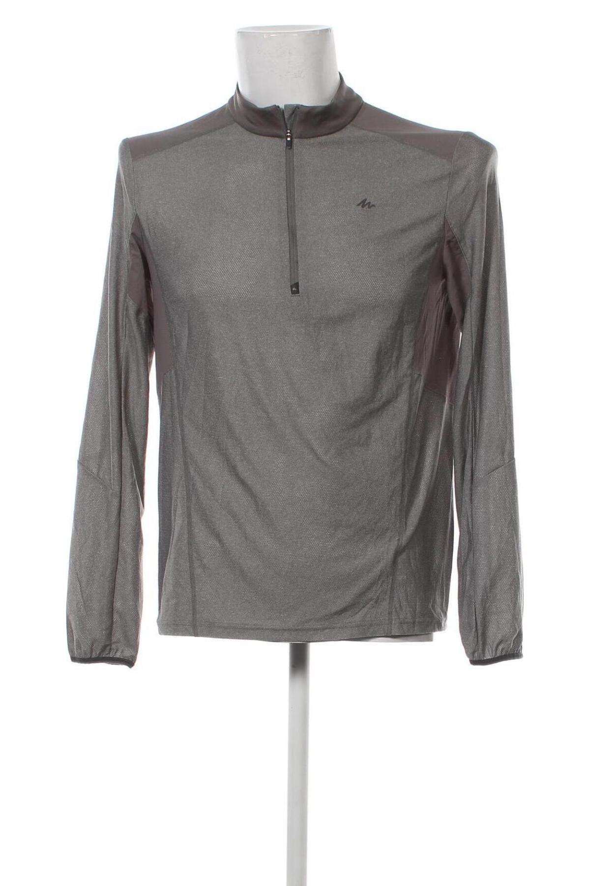 Ανδρική αθλητική μπλούζα Decathlon, Μέγεθος L, Χρώμα Γκρί, Τιμή 16,08 €
