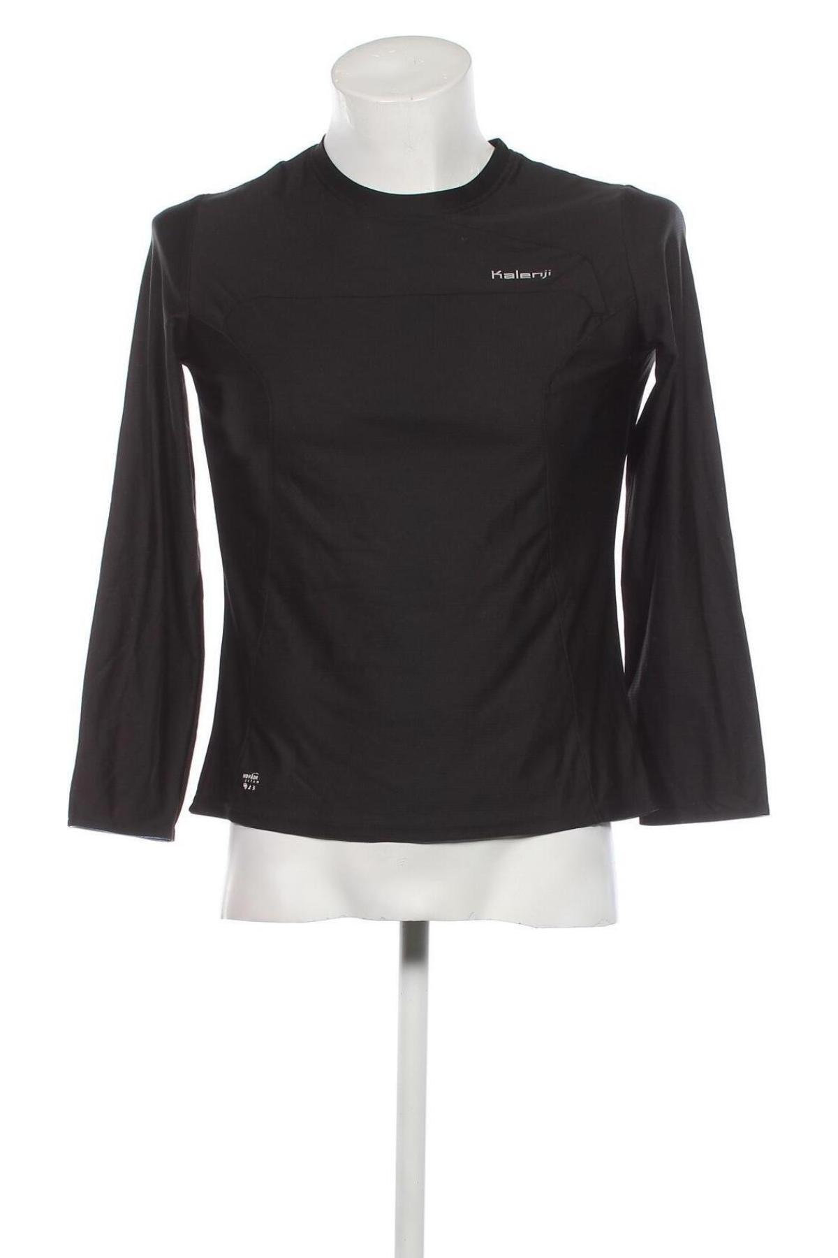 Ανδρική αθλητική μπλούζα Kalenji, Μέγεθος S, Χρώμα Μαύρο, Τιμή 3,29 €