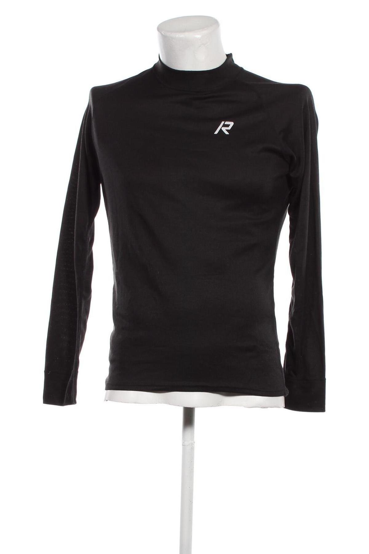Herren Sport Shirt Rukka, Größe M, Farbe Schwarz, Preis € 7,93