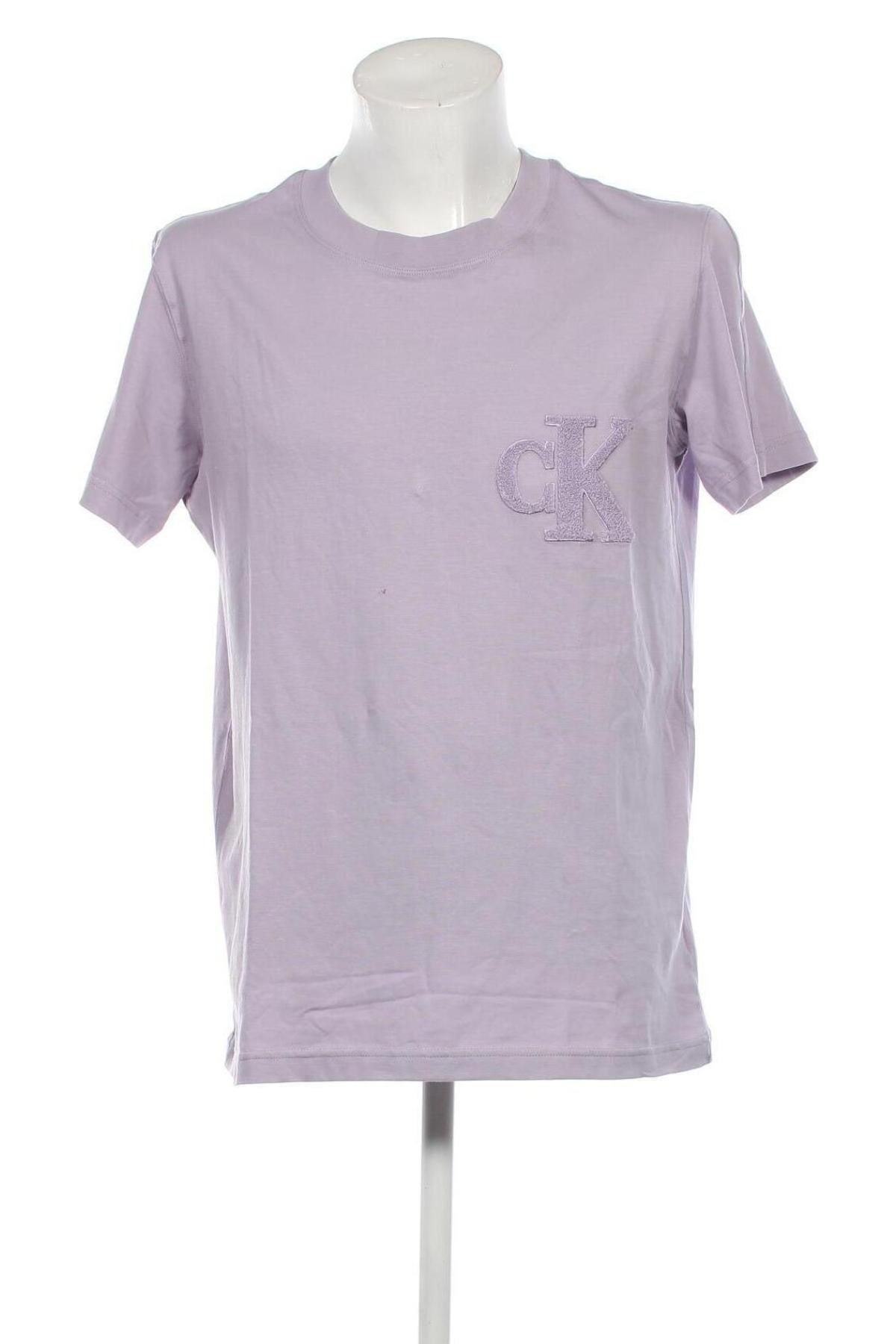 Ανδρικό t-shirt Calvin Klein Jeans, Μέγεθος XL, Χρώμα Βιολετί, Τιμή 35,05 €