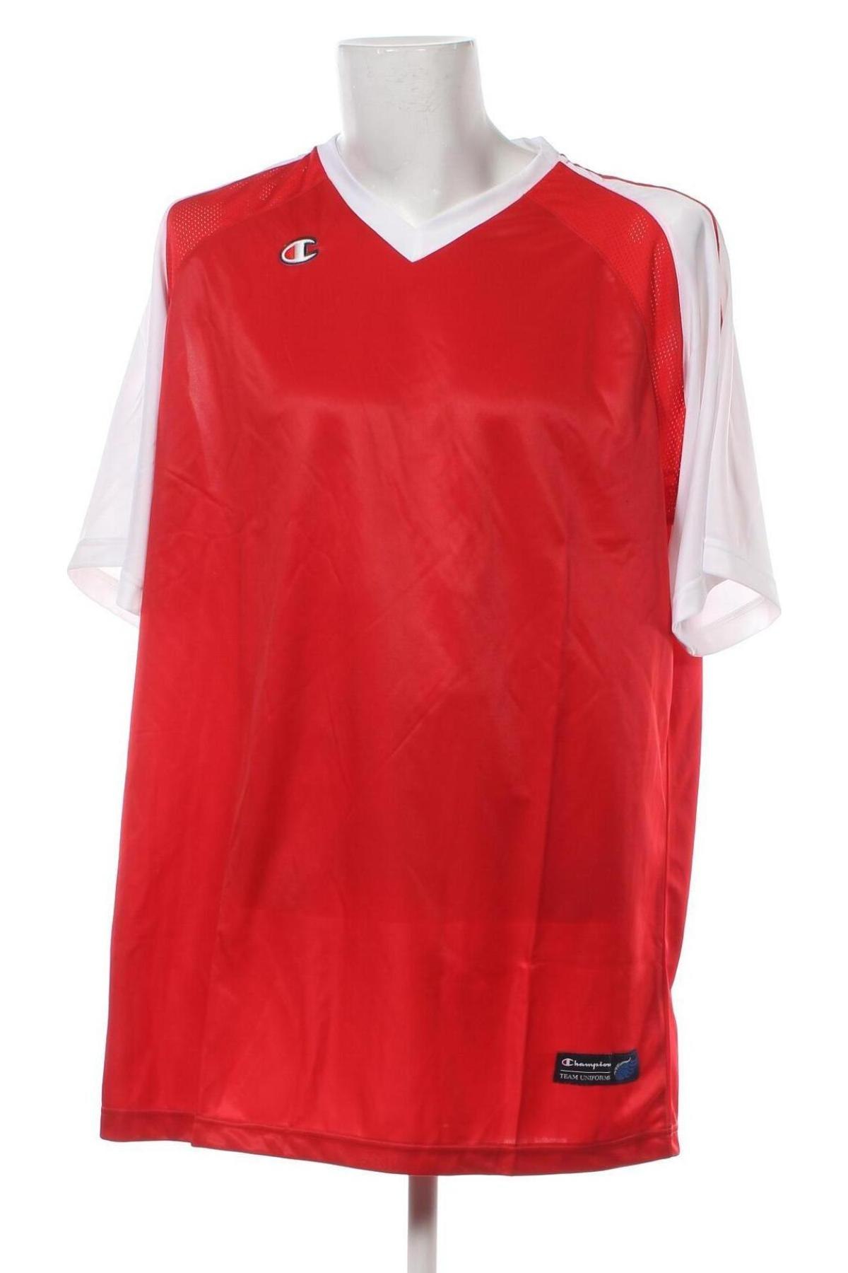Ανδρικό t-shirt Champion, Μέγεθος XXL, Χρώμα Κόκκινο, Τιμή 17,53 €