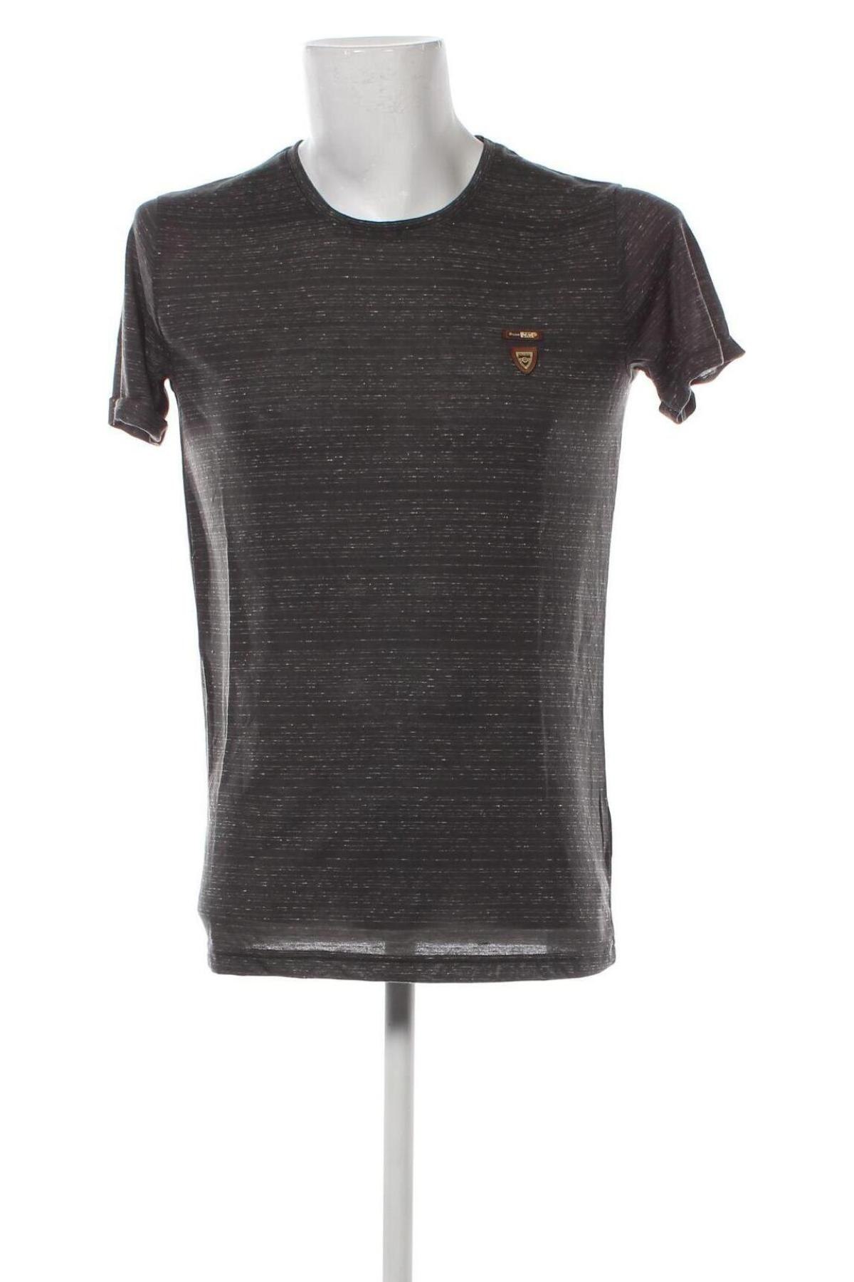 Herren T-Shirt Cipo & Baxx, Größe L, Farbe Grau, Preis 22,51 €